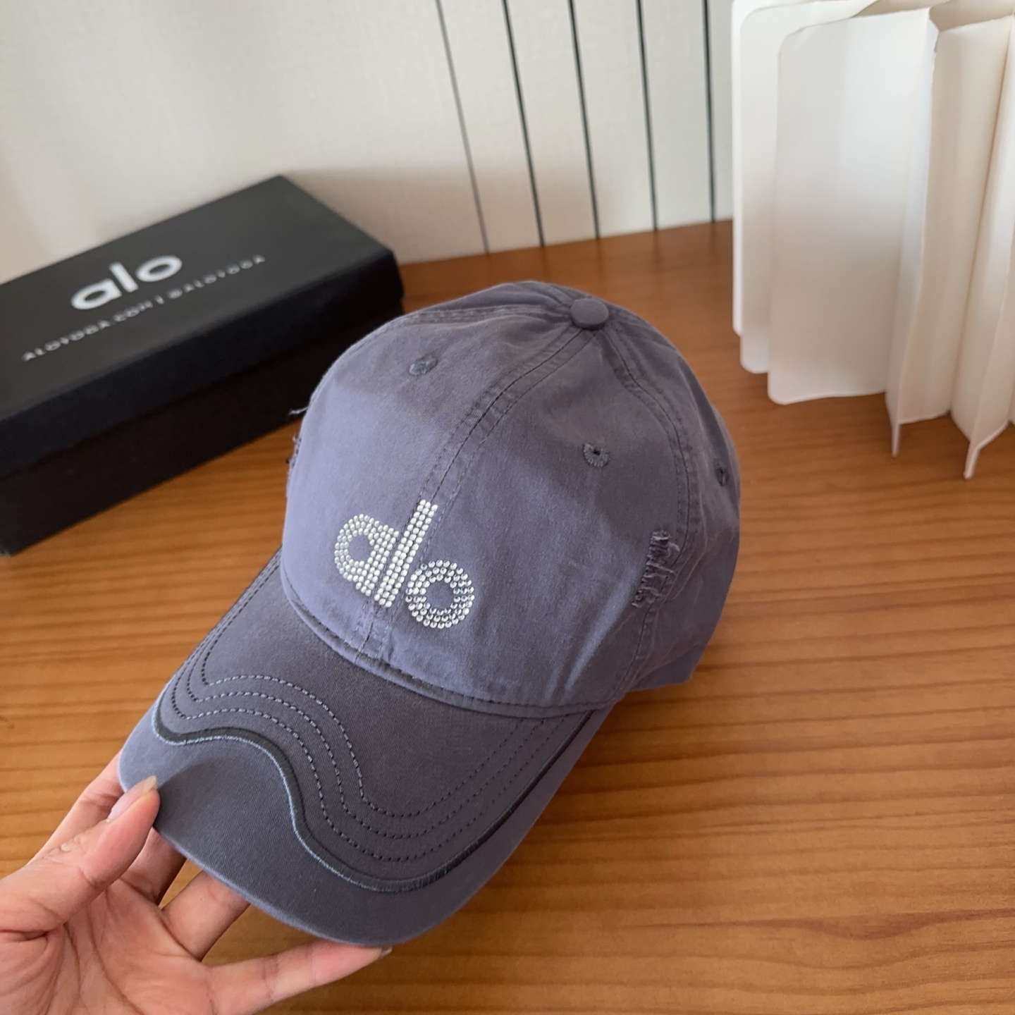 爆款🔥Alo新款棒球帽定制面料，简约时尚更透气，超火爆现货秒发