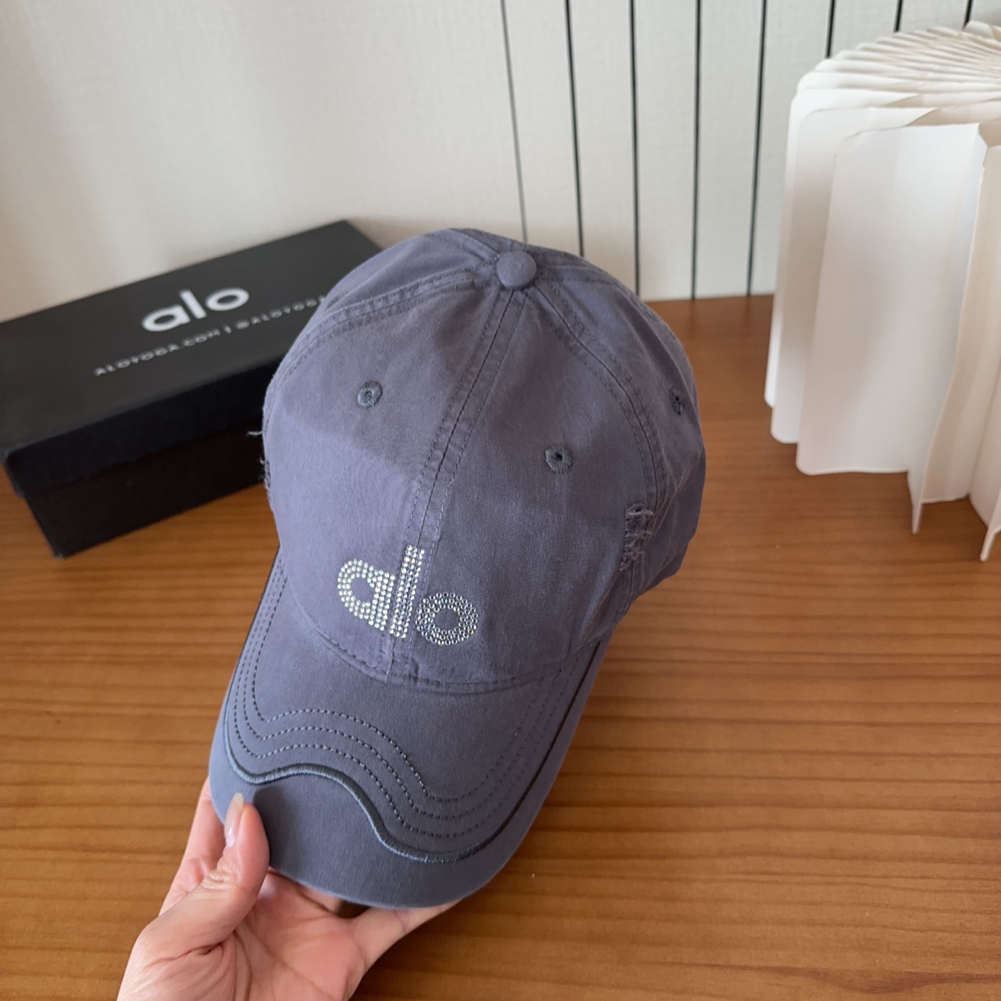 爆款🔥Alo新款棒球帽定制面料，简约时尚更透气，超火爆现货秒发