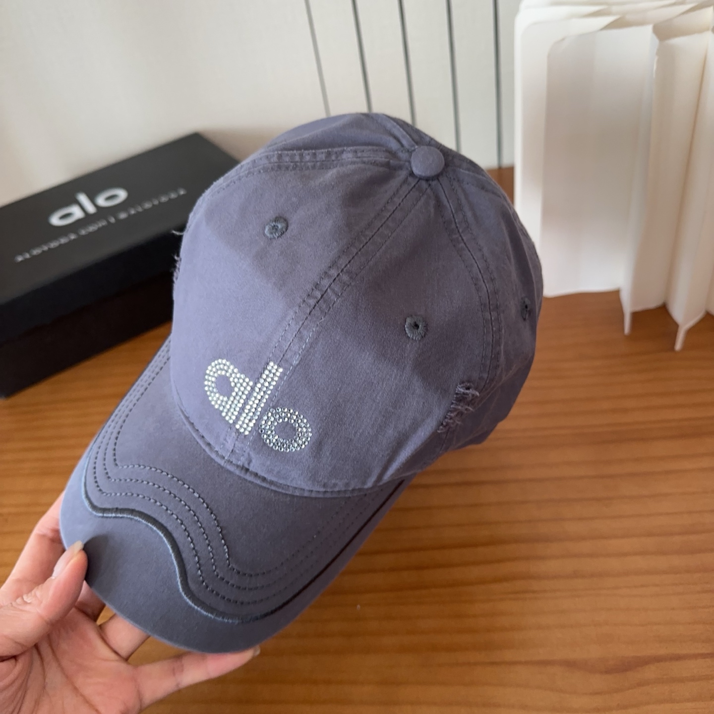 爆款🔥Alo新款棒球帽定制面料，简约时尚更透气，超火爆现货秒发