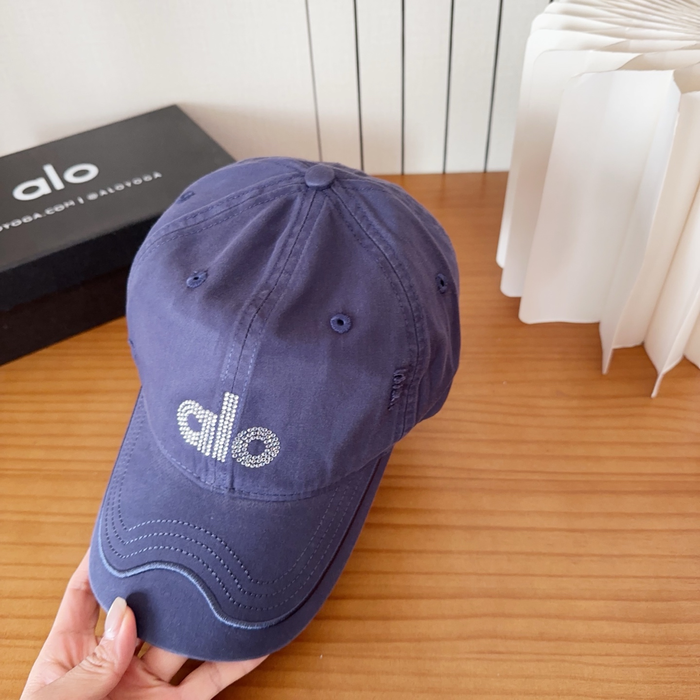 爆款🔥Alo新款棒球帽定制面料，简约时尚更透气，超火爆现货秒发
