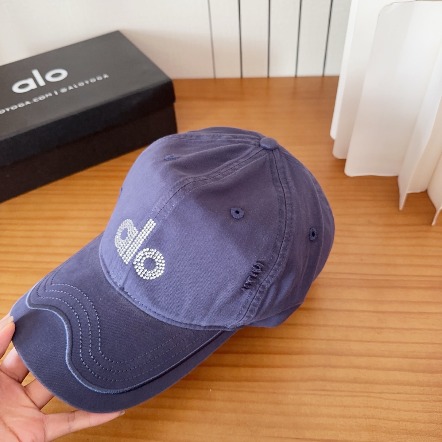 爆款🔥Alo新款棒球帽定制面料，简约时尚更透气，超火爆现货秒发