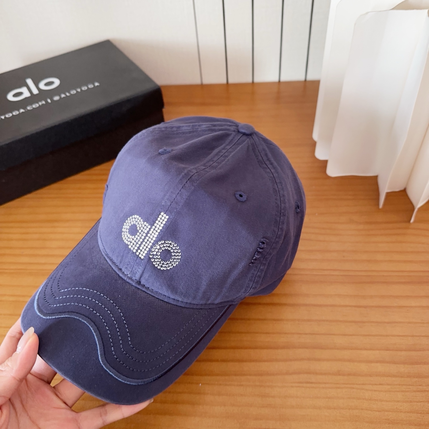 爆款🔥Alo新款棒球帽定制面料，简约时尚更透气，超火爆现货秒发