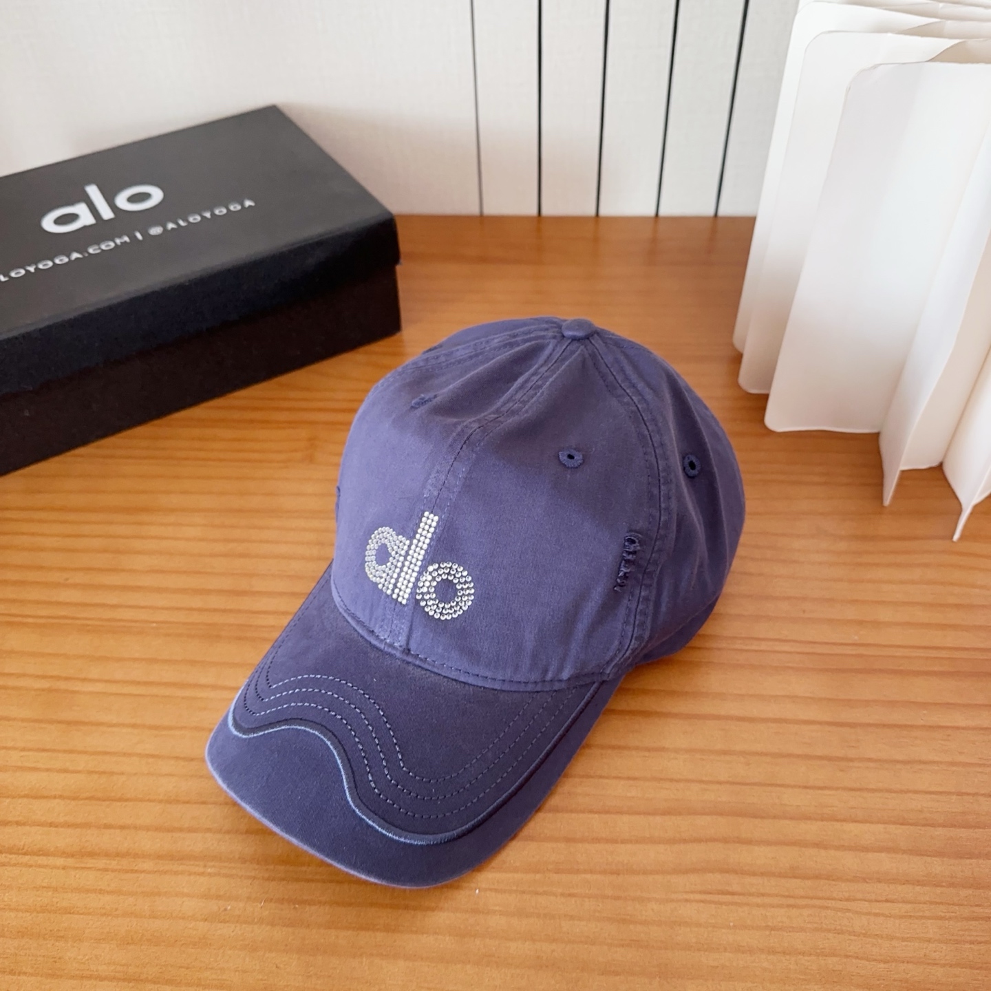 爆款🔥Alo新款棒球帽定制面料，简约时尚更透气，超火爆现货秒发