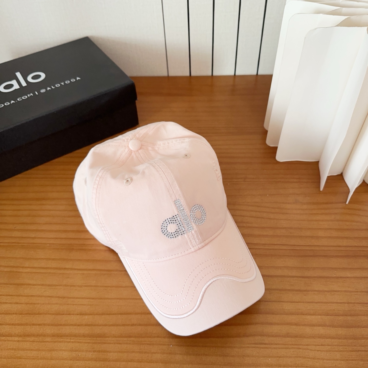 爆款🔥Alo新款棒球帽定制面料，简约时尚更透气，超火爆现货秒发