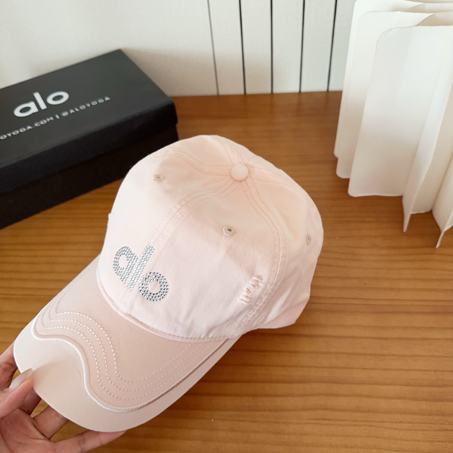 爆款🔥Alo新款棒球帽定制面料，简约时尚更透气，超火爆现货秒发