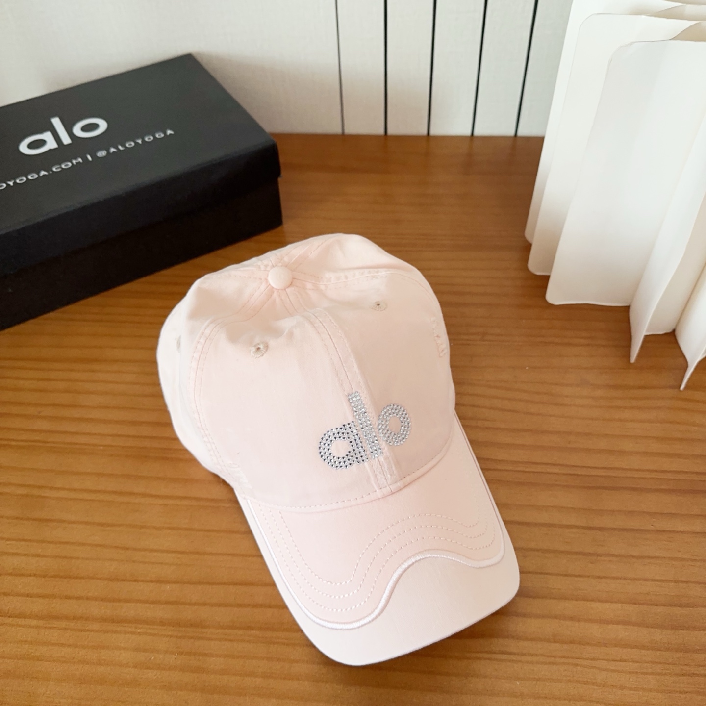 爆款🔥Alo新款棒球帽定制面料，简约时尚更透气，超火爆现货秒发