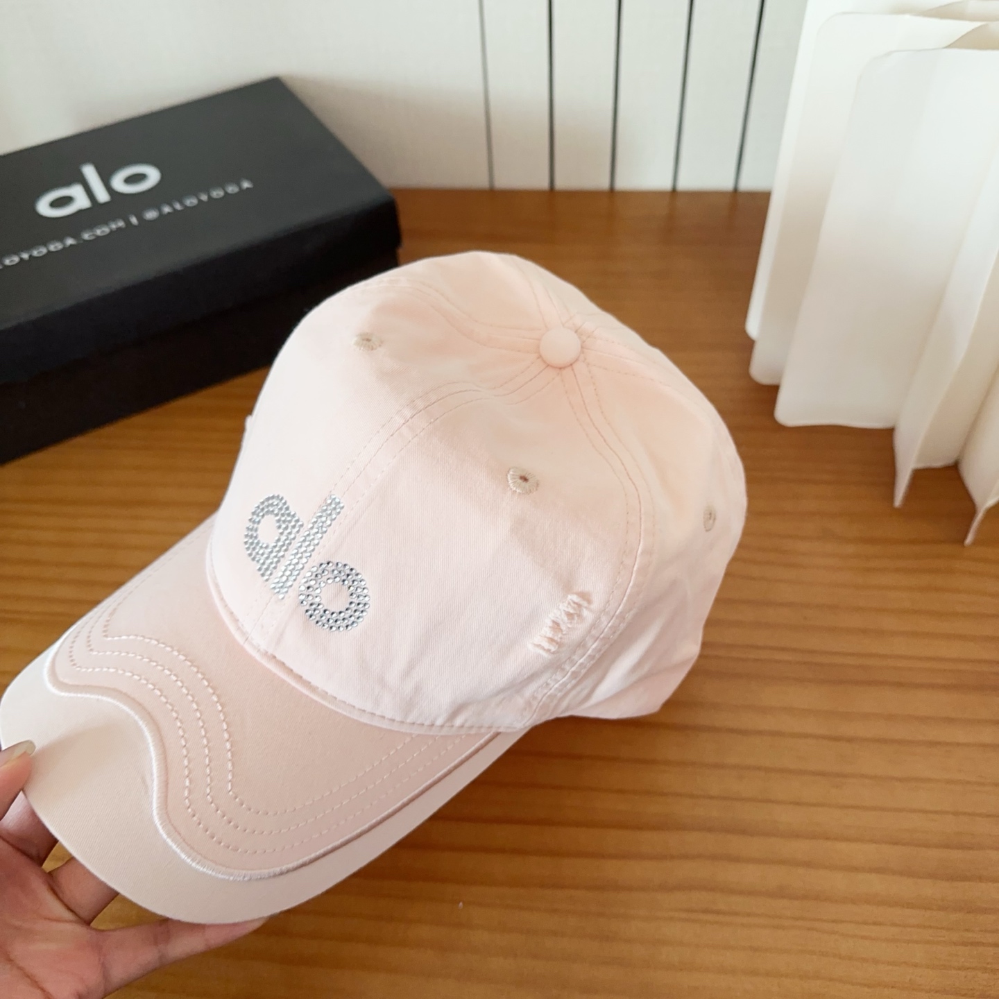 爆款🔥Alo新款棒球帽定制面料，简约时尚更透气，超火爆现货秒发