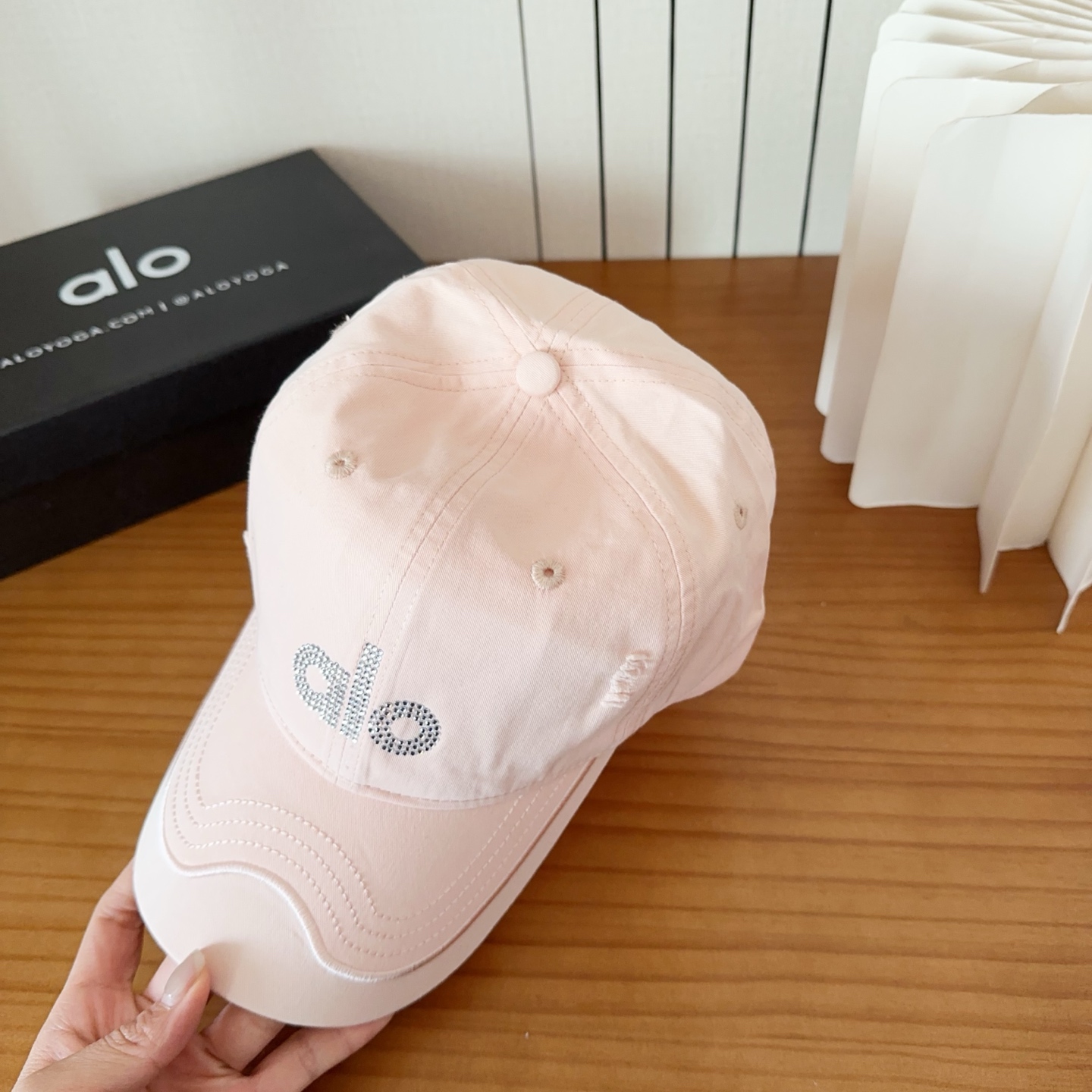 爆款🔥Alo新款棒球帽定制面料，简约时尚更透气，超火爆现货秒发