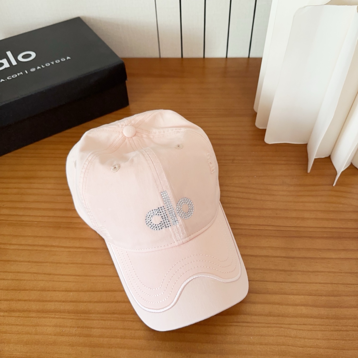 爆款🔥Alo新款棒球帽定制面料，简约时尚更透气，超火爆现货秒发