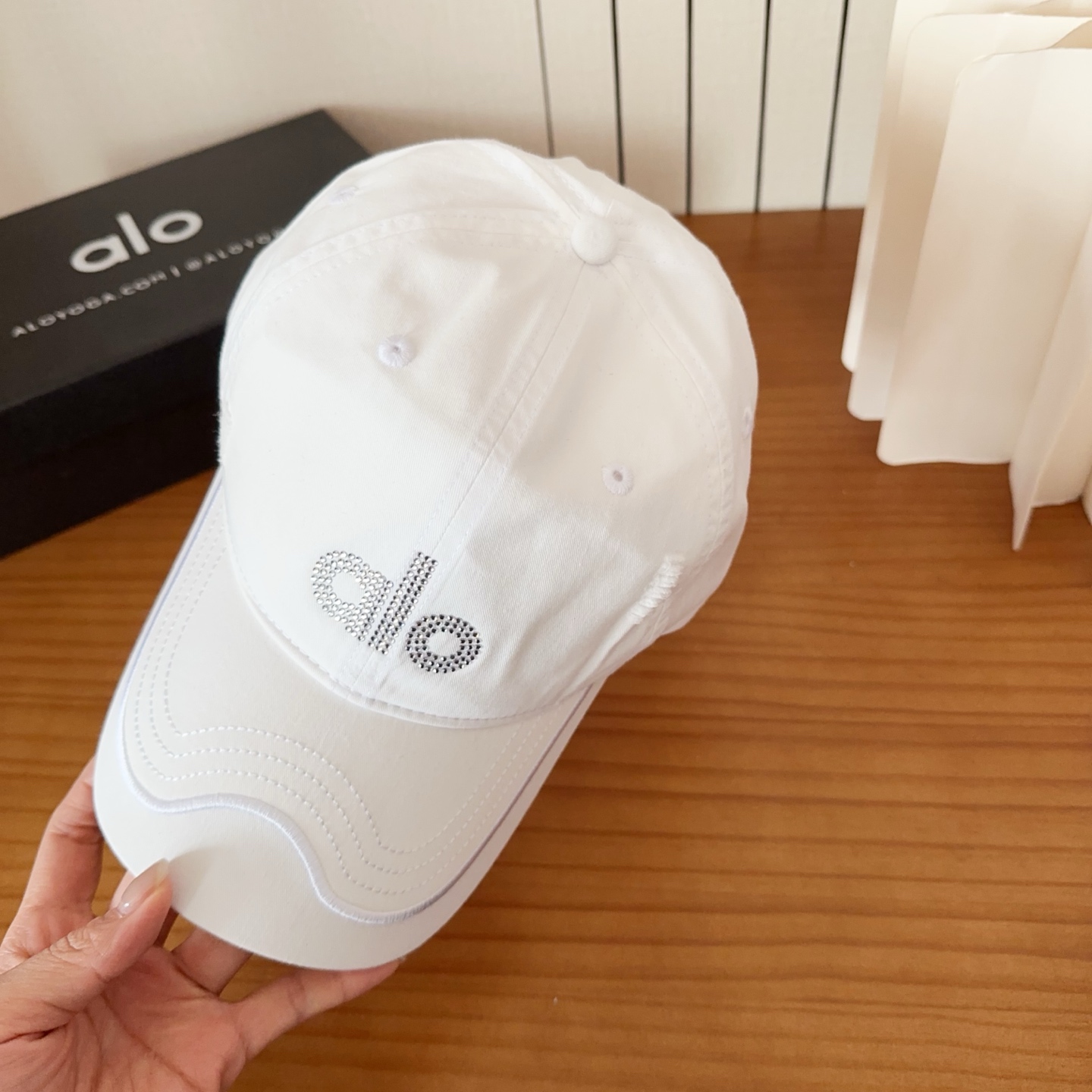 爆款🔥Alo新款棒球帽定制面料，简约时尚更透气，超火爆现货秒发