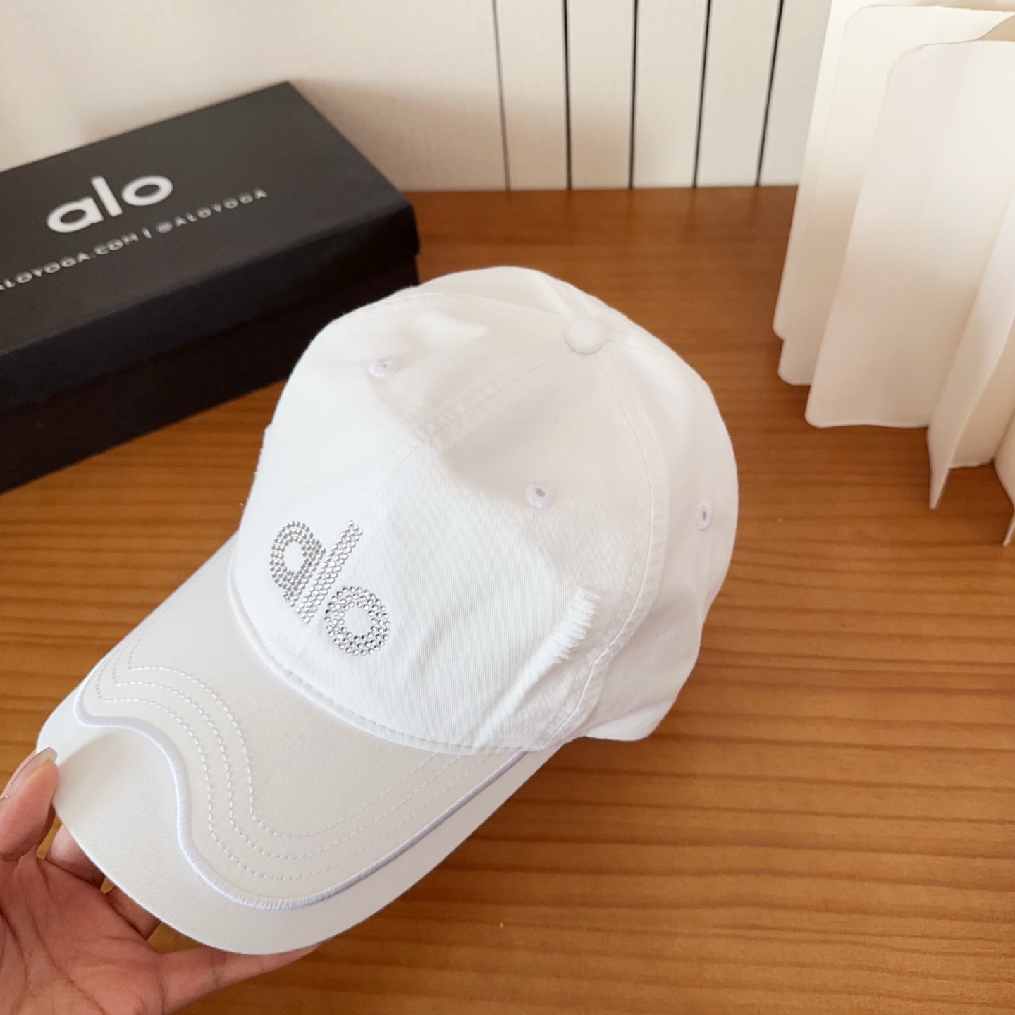 爆款🔥Alo新款棒球帽定制面料，简约时尚更透气，超火爆现货秒发