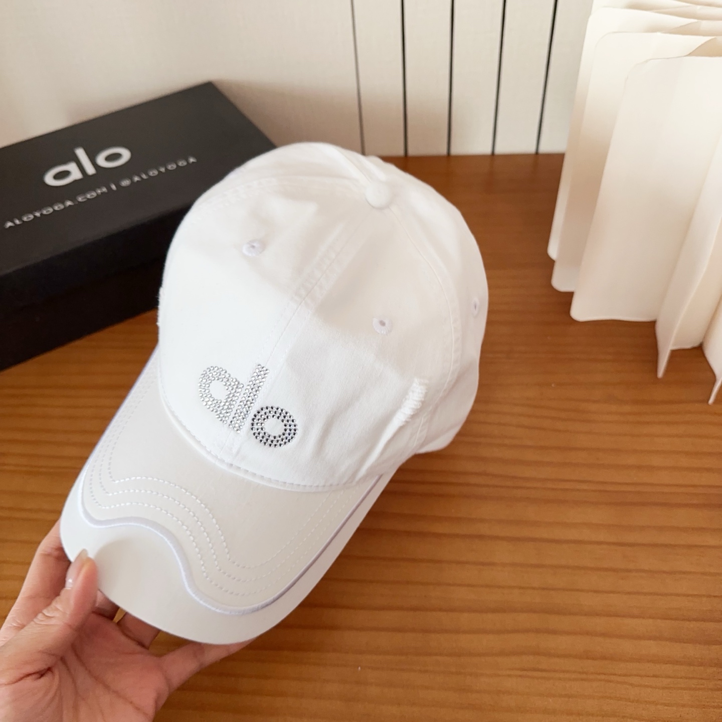 爆款🔥Alo新款棒球帽定制面料，简约时尚更透气，超火爆现货秒发