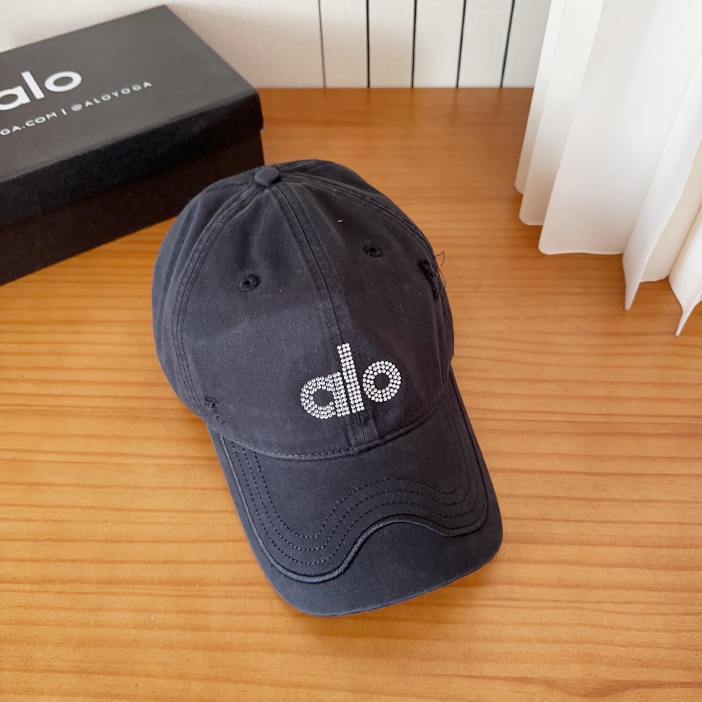 爆款🔥Alo新款棒球帽定制面料，简约时尚更透气，超火爆现货秒发