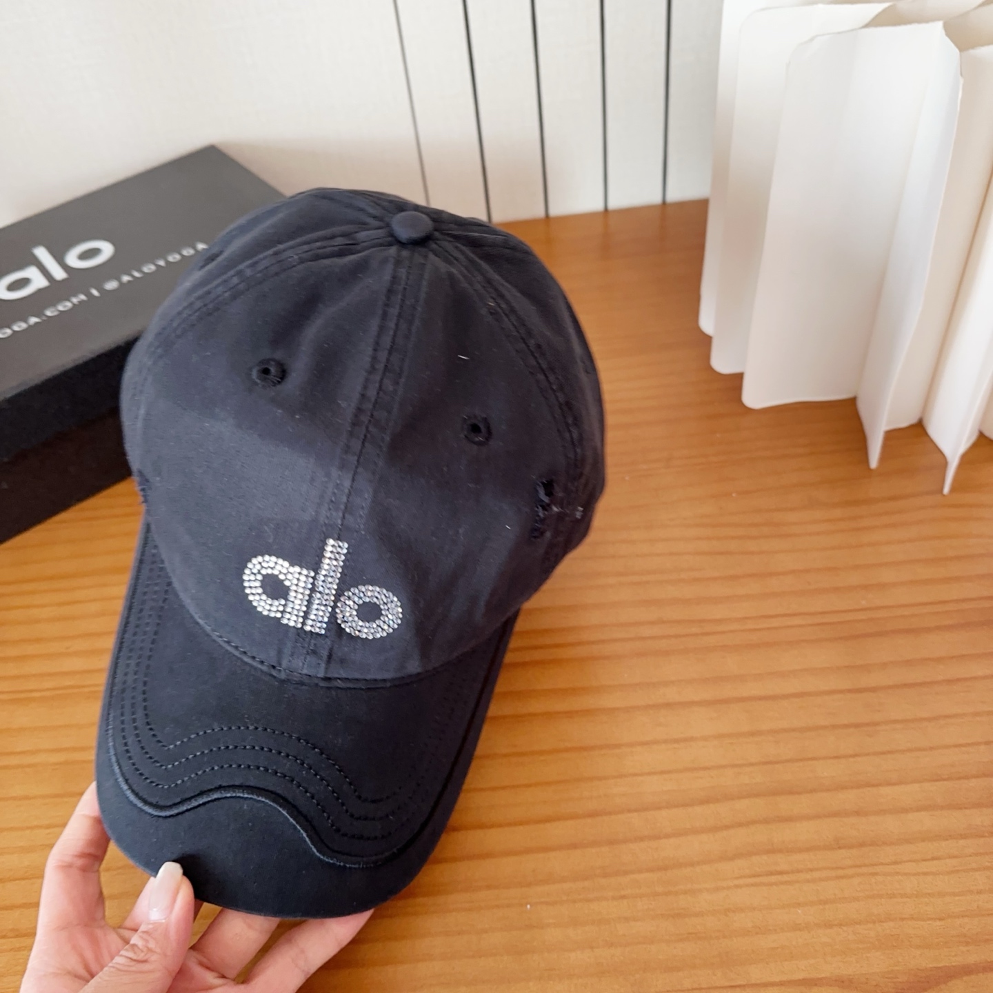 爆款🔥Alo新款棒球帽定制面料，简约时尚更透气，超火爆现货秒发