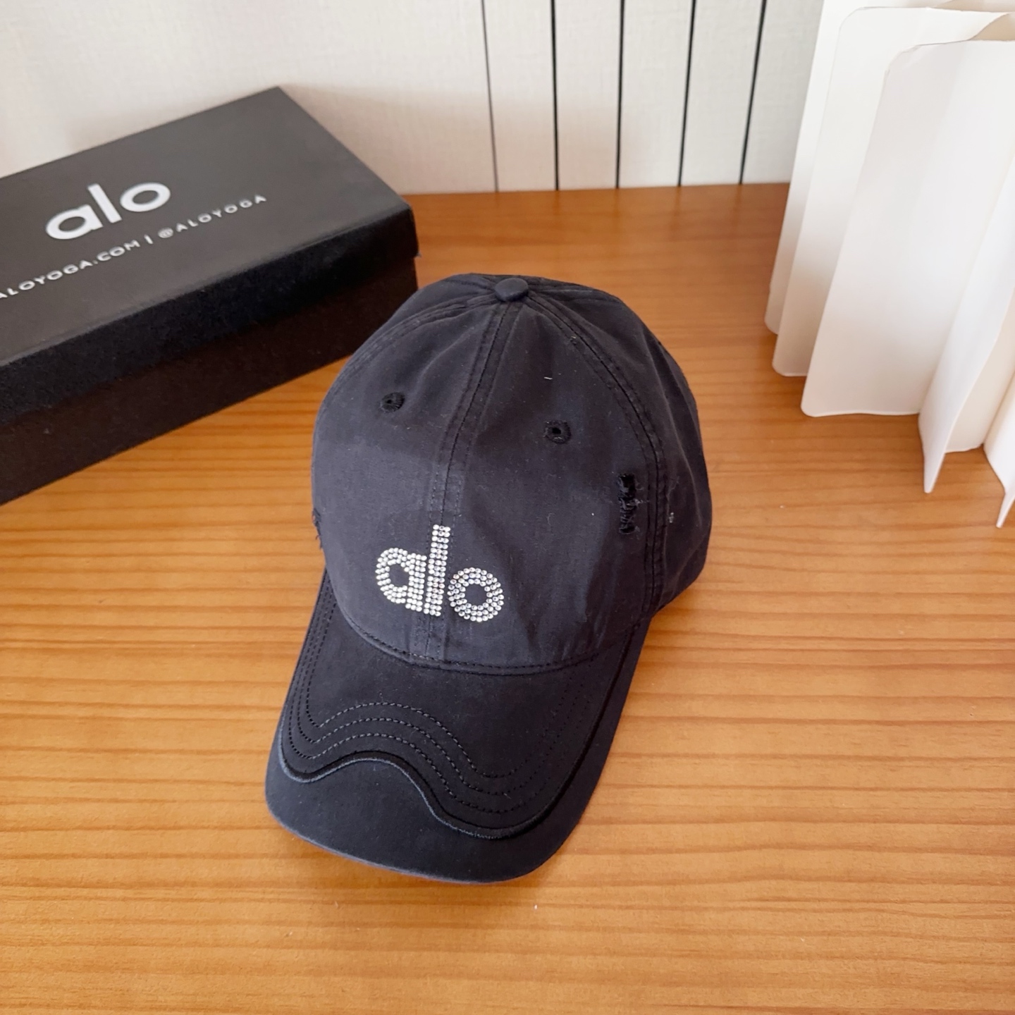 爆款🔥Alo新款棒球帽定制面料，简约时尚更透气，超火爆现货秒发