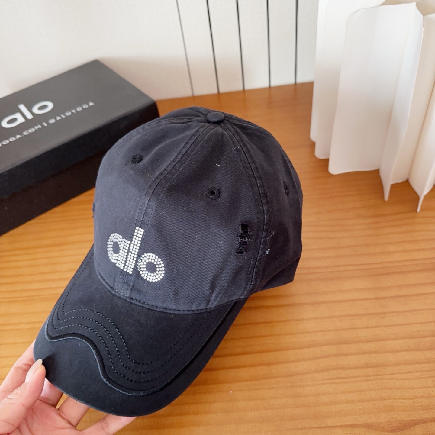 爆款🔥Alo新款棒球帽定制面料，简约时尚更透气，超火爆现货秒发
