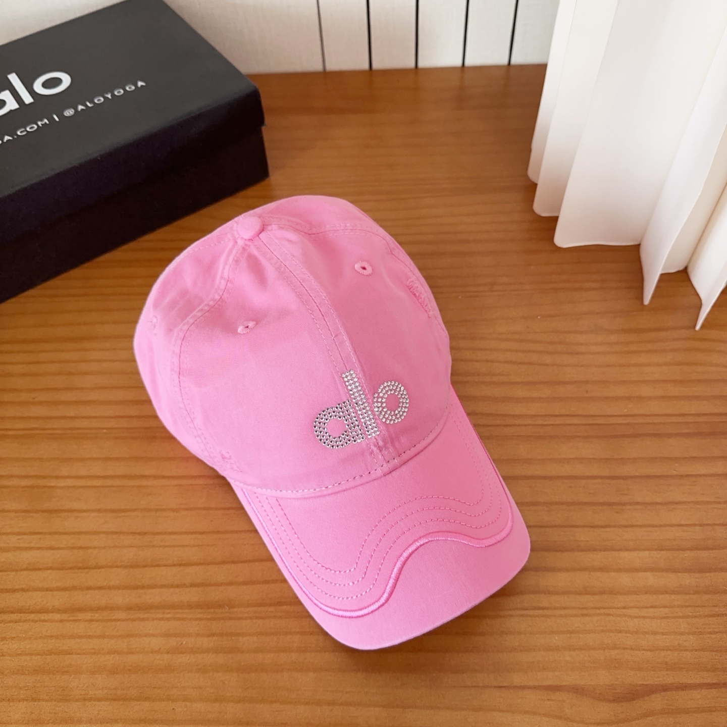 爆款🔥Alo新款棒球帽定制面料，简约时尚更透气，超火爆现货秒发