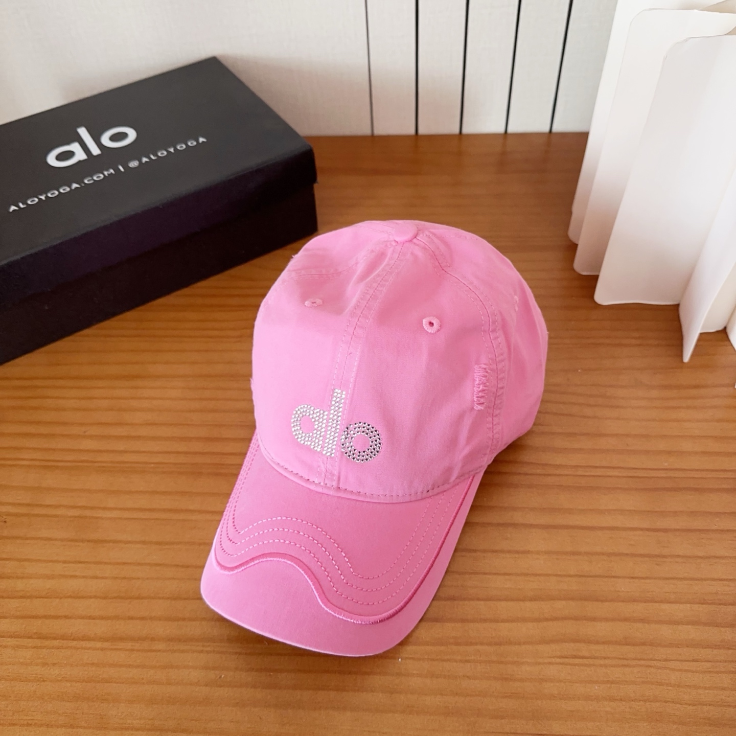 爆款🔥Alo新款棒球帽定制面料，简约时尚更透气，超火爆现货秒发