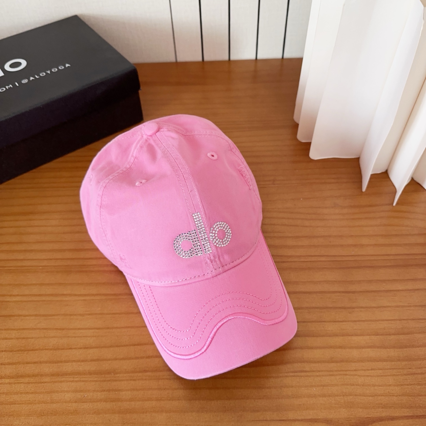 爆款🔥Alo新款棒球帽定制面料，简约时尚更透气，超火爆现货秒发