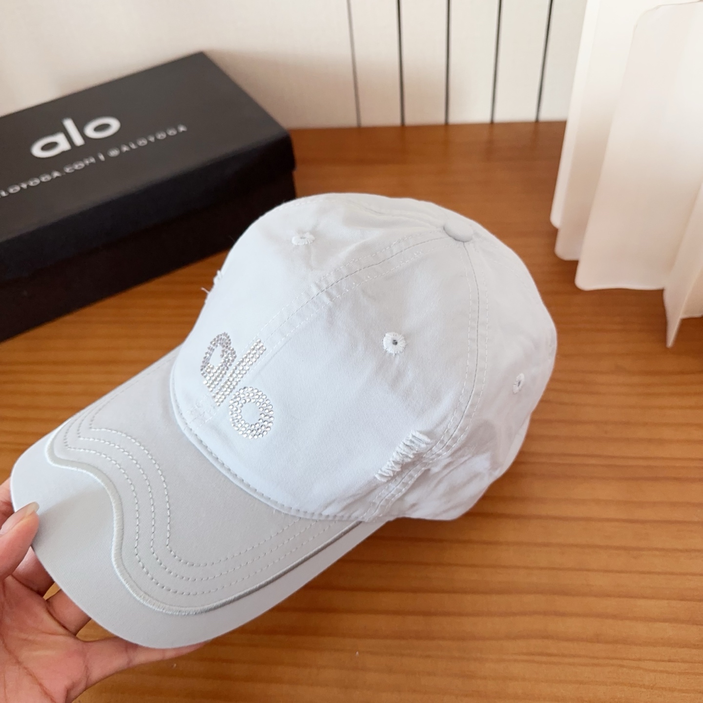 爆款🔥Alo新款棒球帽定制面料，简约时尚更透气，超火爆现货秒发
