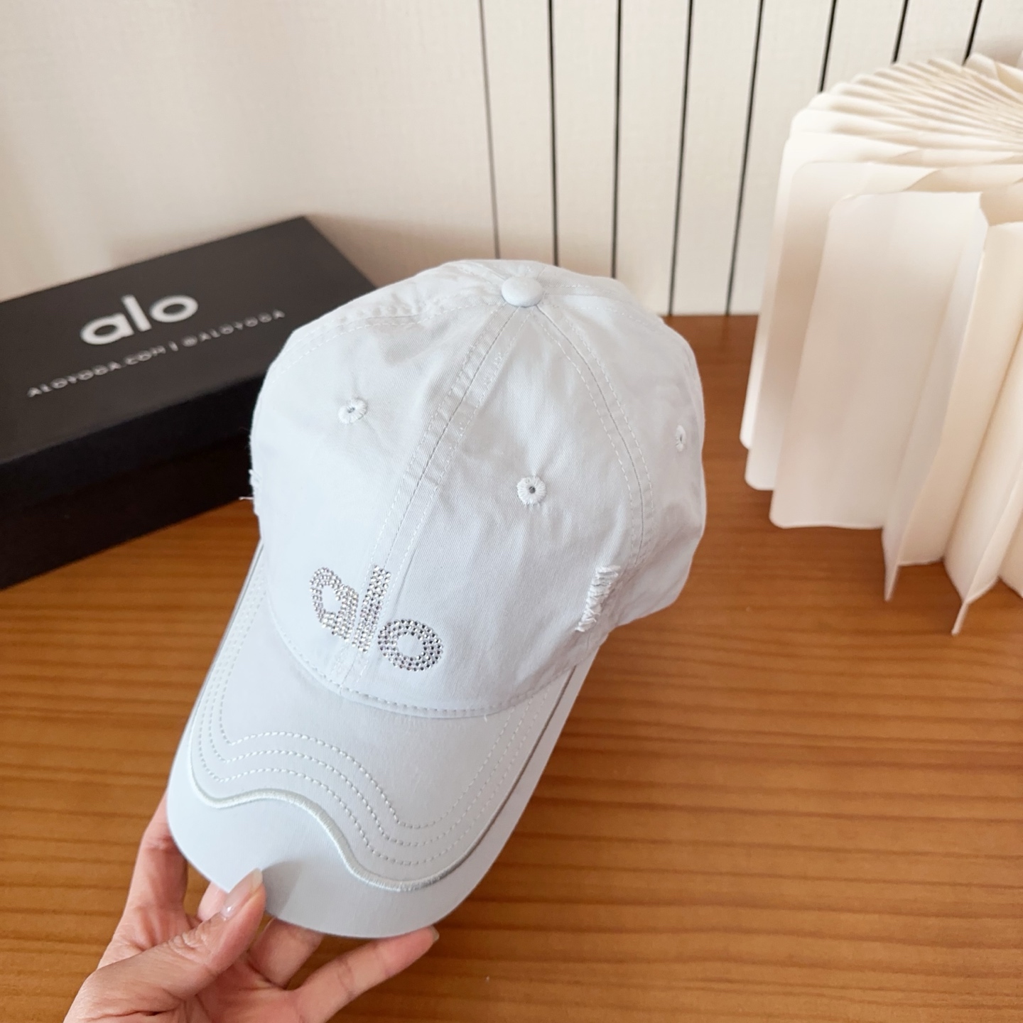 爆款🔥Alo新款棒球帽定制面料，简约时尚更透气，超火爆现货秒发