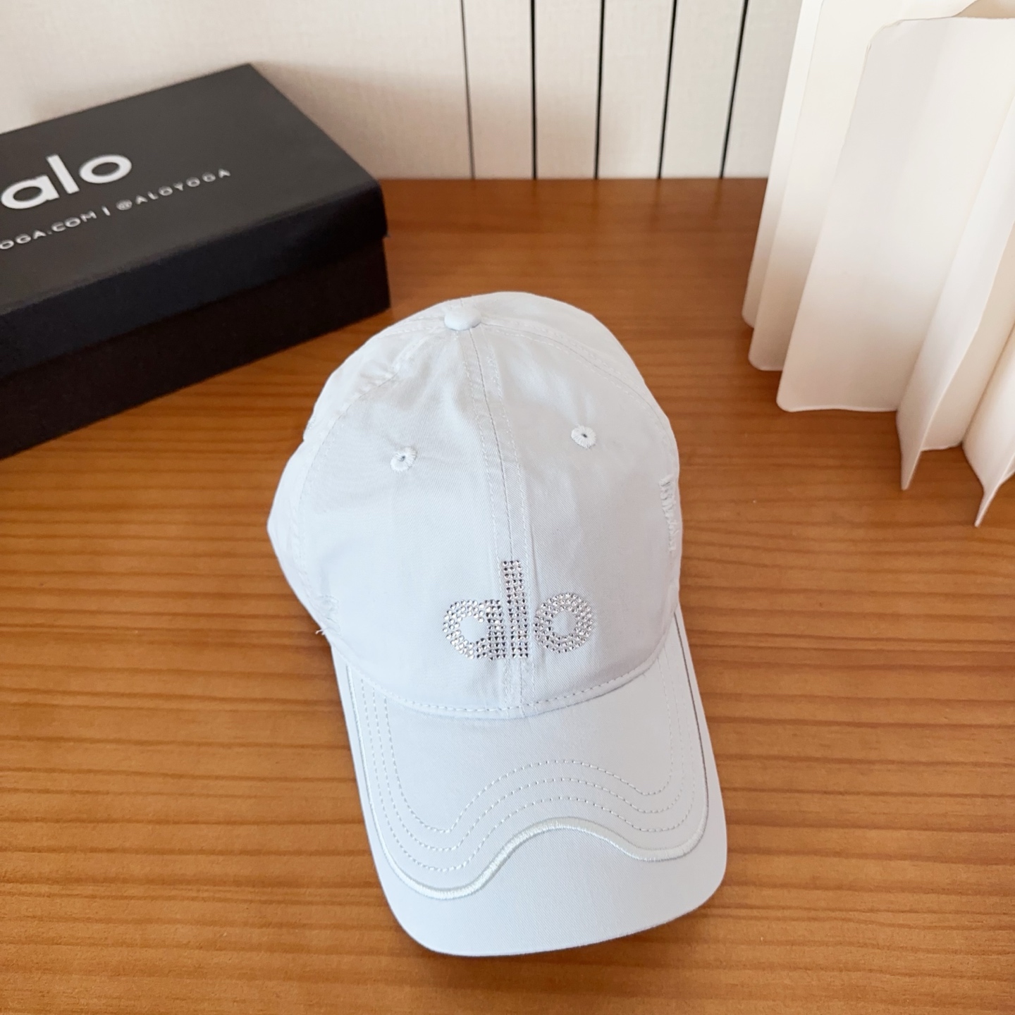 爆款🔥Alo新款棒球帽定制面料，简约时尚更透气，超火爆现货秒发