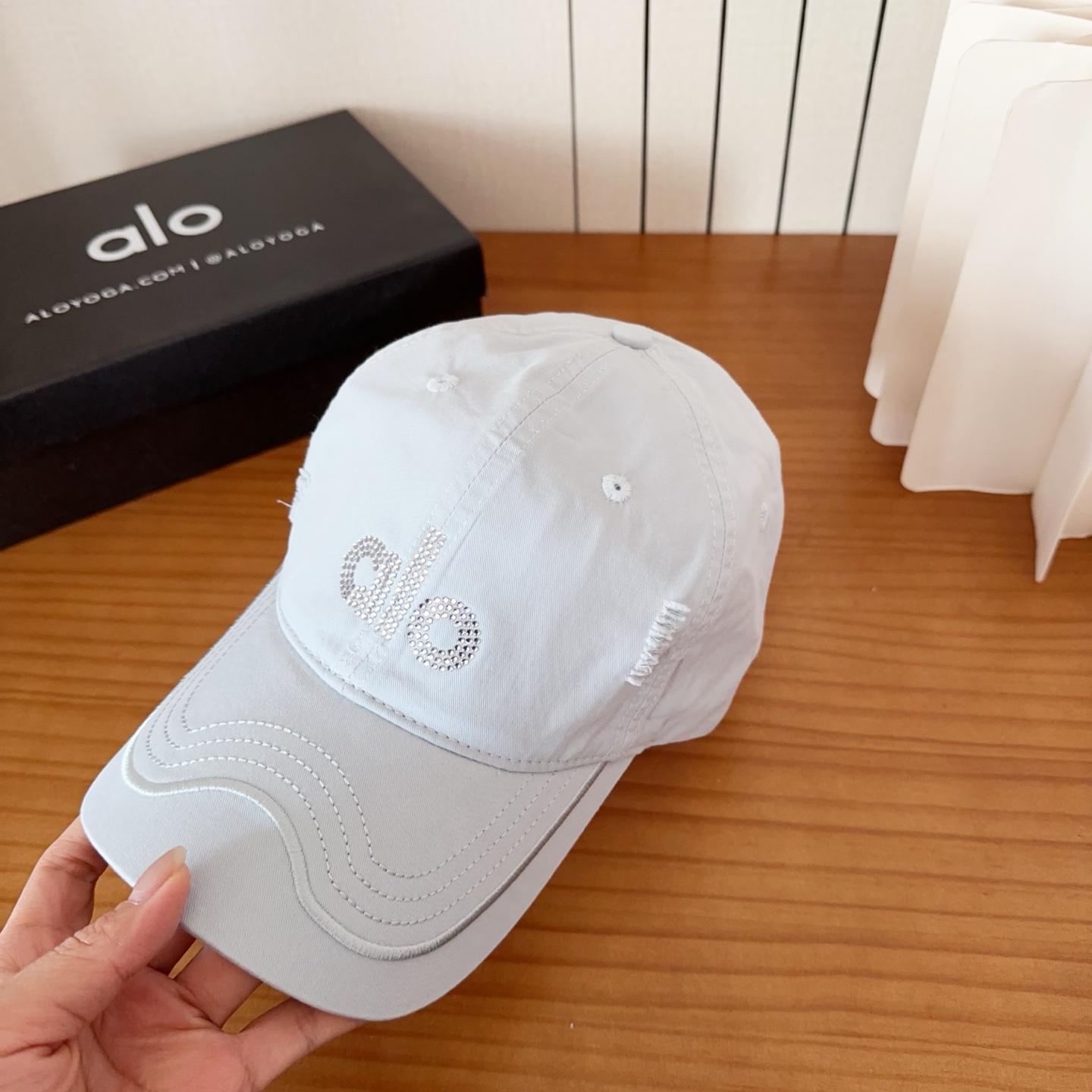 爆款🔥Alo新款棒球帽定制面料，简约时尚更透气，超火爆现货秒发