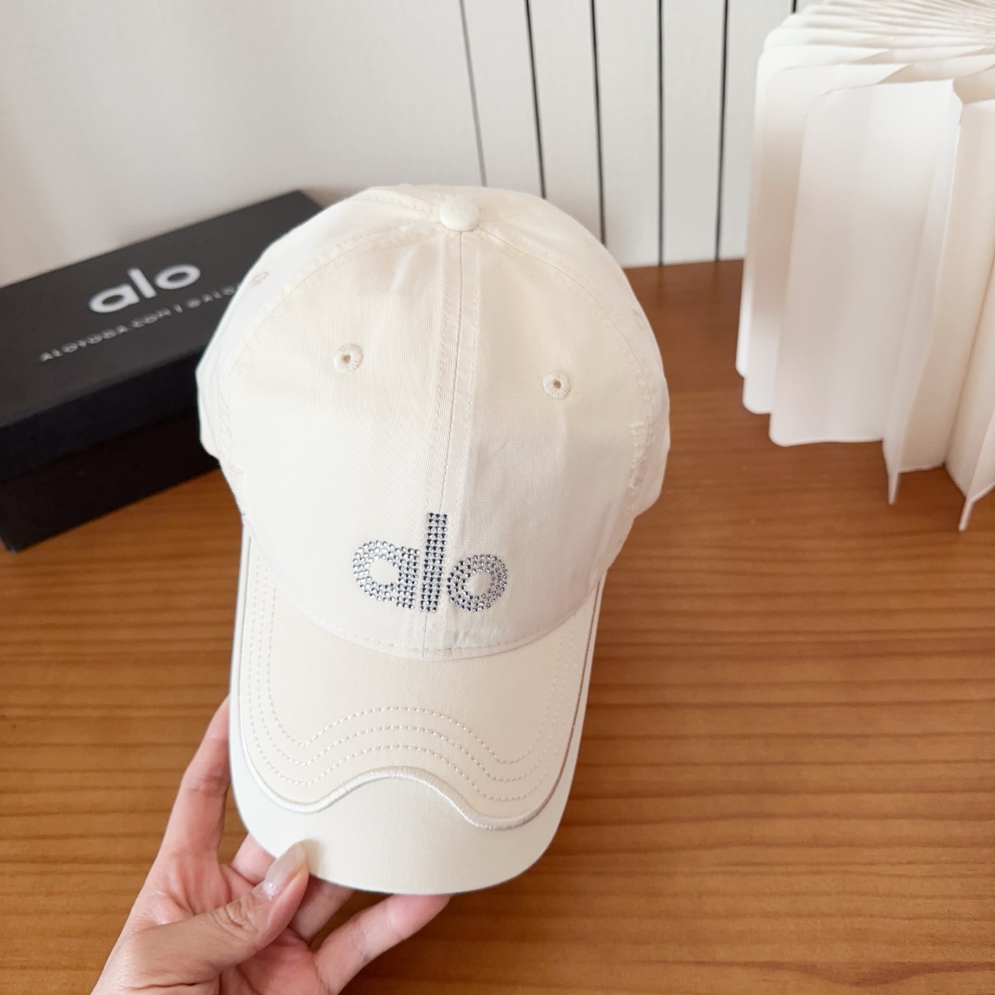 爆款🔥Alo新款棒球帽定制面料，简约时尚更透气，超火爆现货秒发