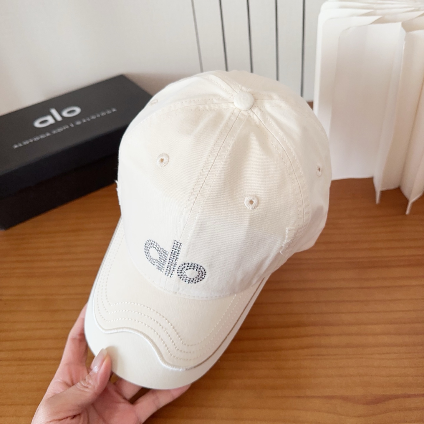 爆款🔥Alo新款棒球帽定制面料，简约时尚更透气，超火爆现货秒发