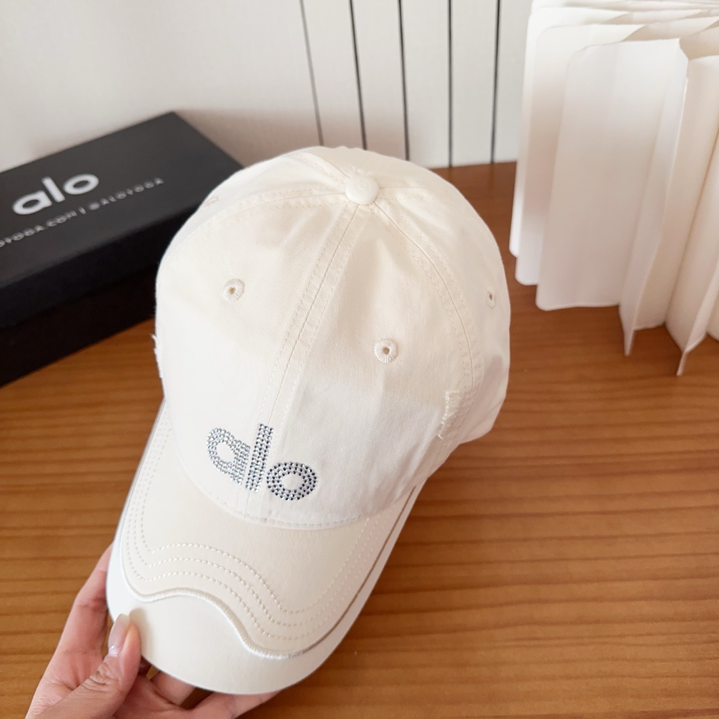 爆款🔥Alo新款棒球帽定制面料，简约时尚更透气，超火爆现货秒发