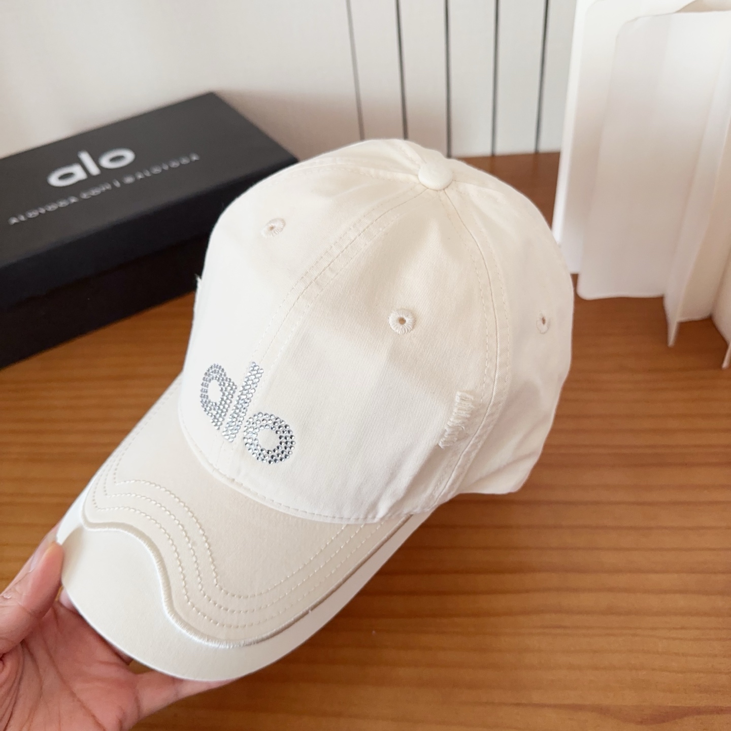 爆款🔥Alo新款棒球帽定制面料，简约时尚更透气，超火爆现货秒发