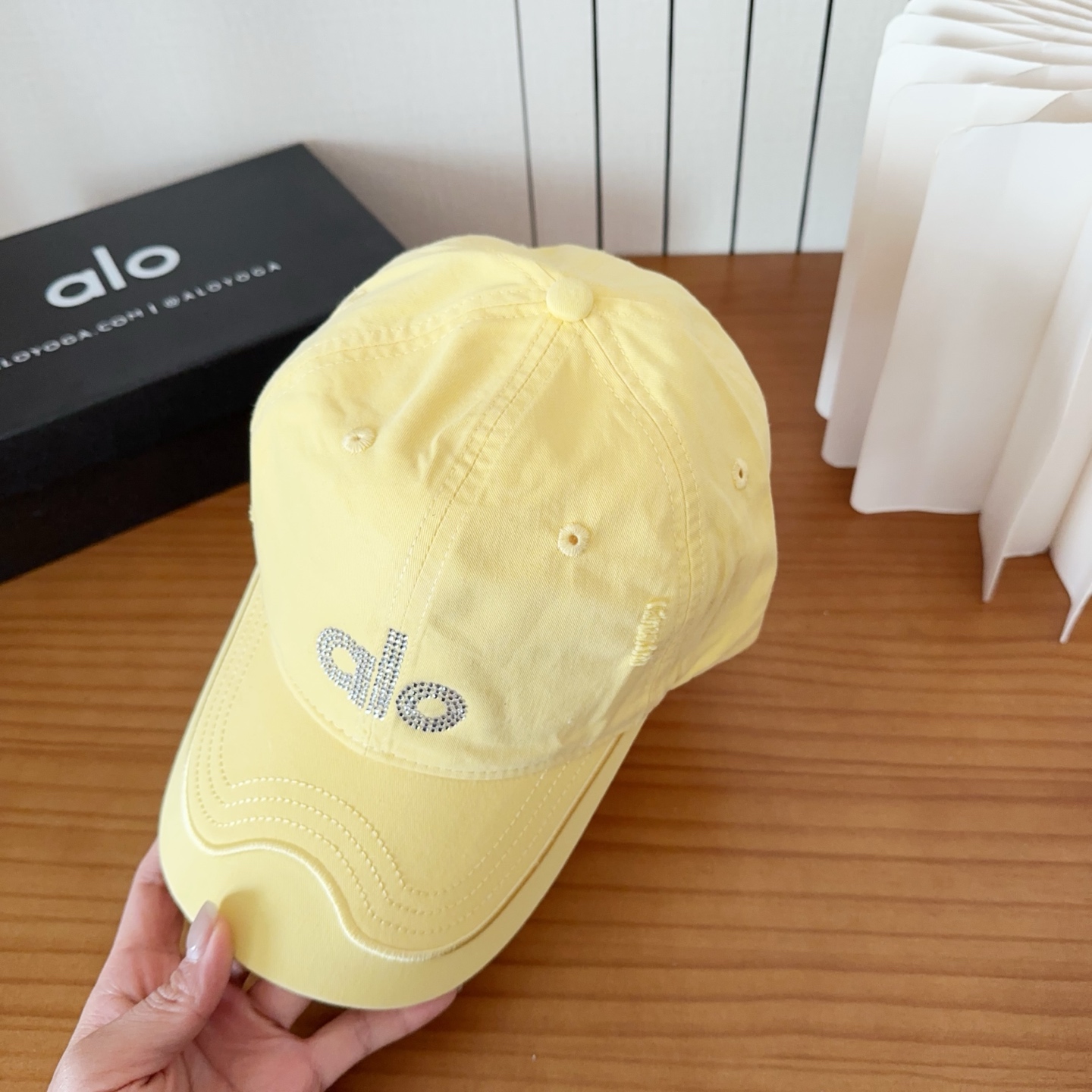 爆款🔥Alo新款棒球帽定制面料，简约时尚更透气，超火爆现货秒发