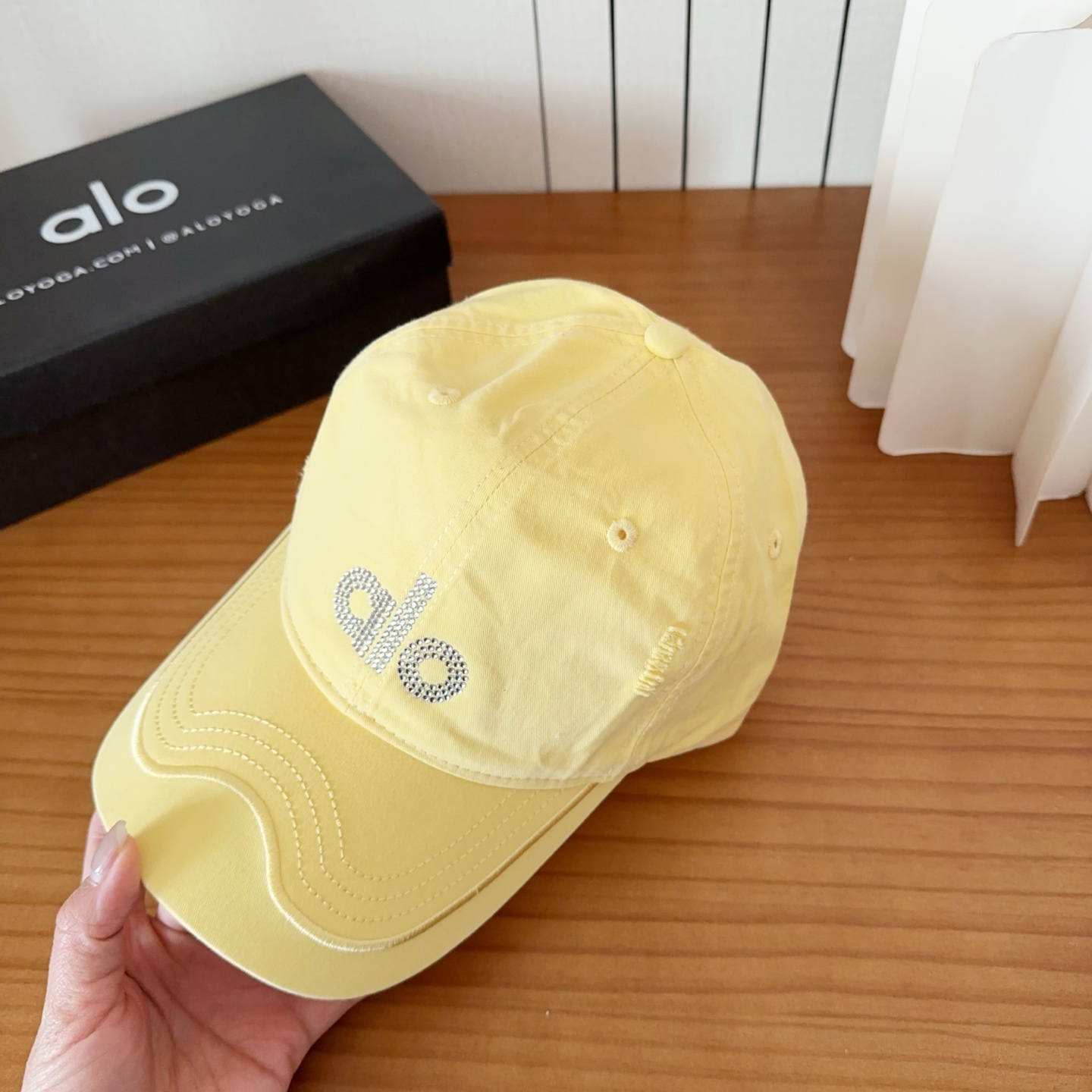 爆款🔥Alo新款棒球帽定制面料，简约时尚更透气，超火爆现货秒发
