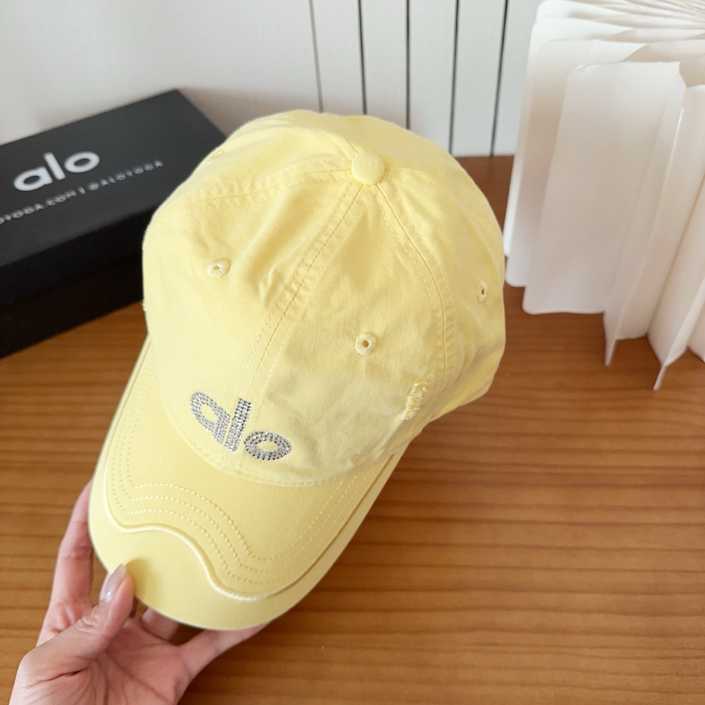 爆款🔥Alo新款棒球帽定制面料，简约时尚更透气，超火爆现货秒发