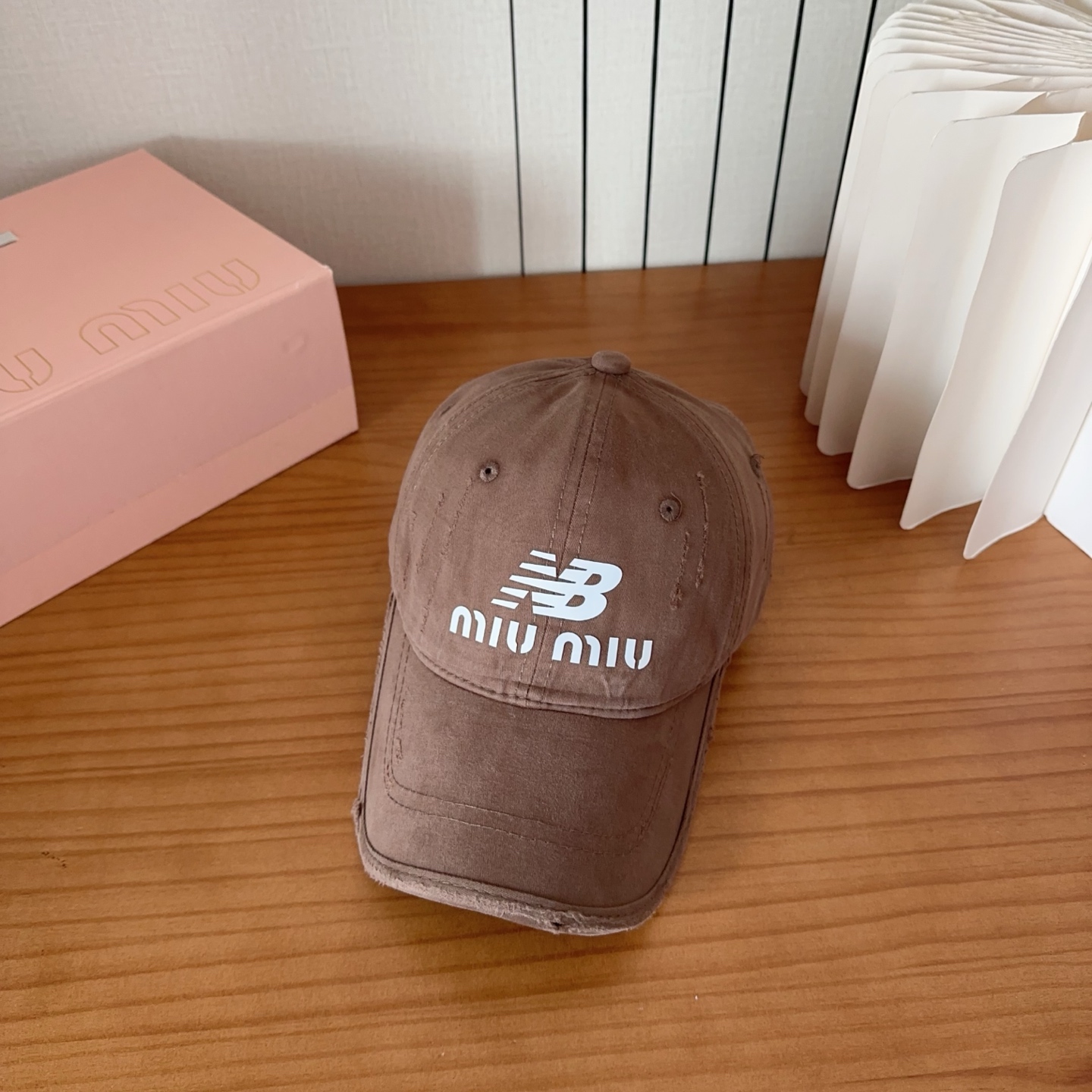 miumiu 缪缪新品棒球帽 原单正品开模订制，原版做工细致质量超赞！