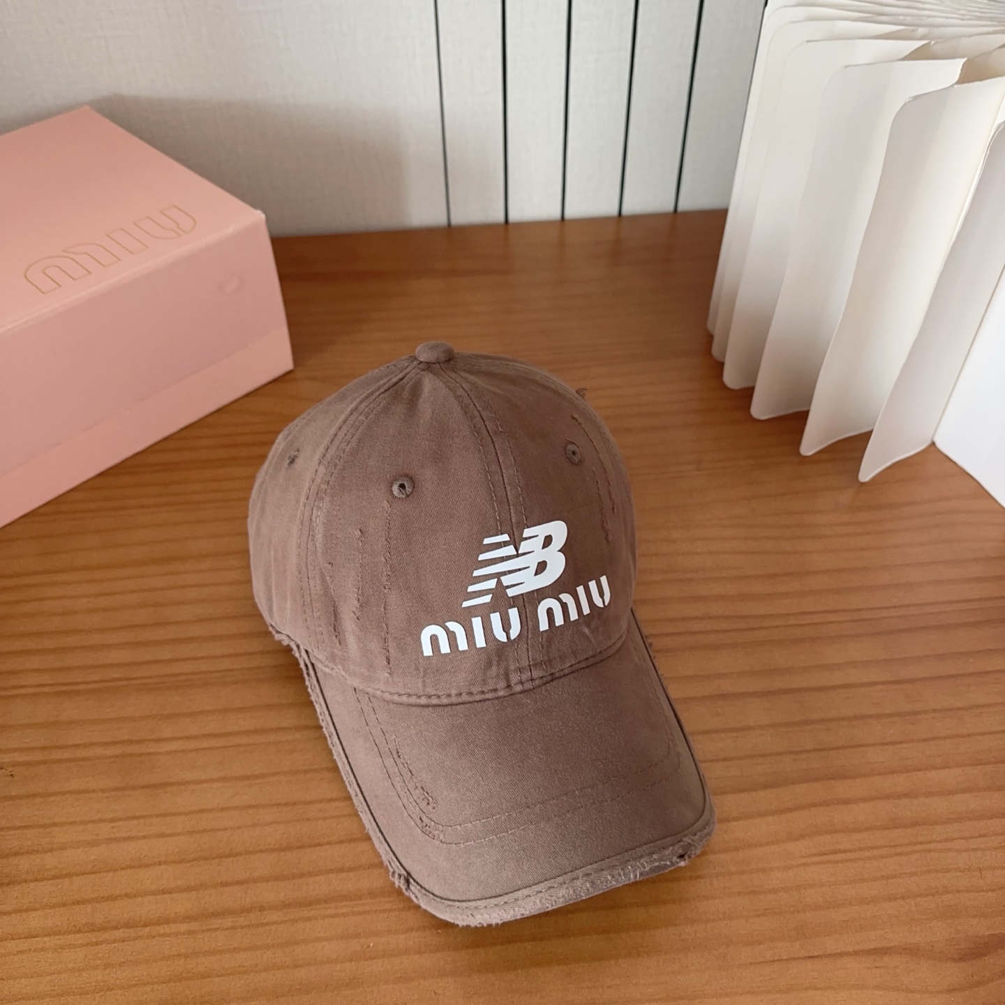 miumiu 缪缪新品棒球帽 原单正品开模订制，原版做工细致质量超赞！