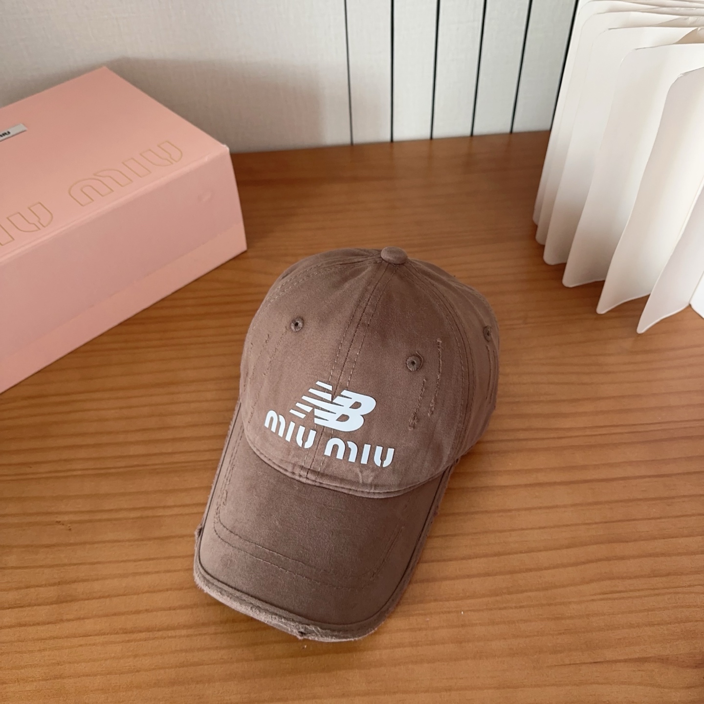 miumiu 缪缪新品棒球帽 原单正品开模订制，原版做工细致质量超赞！