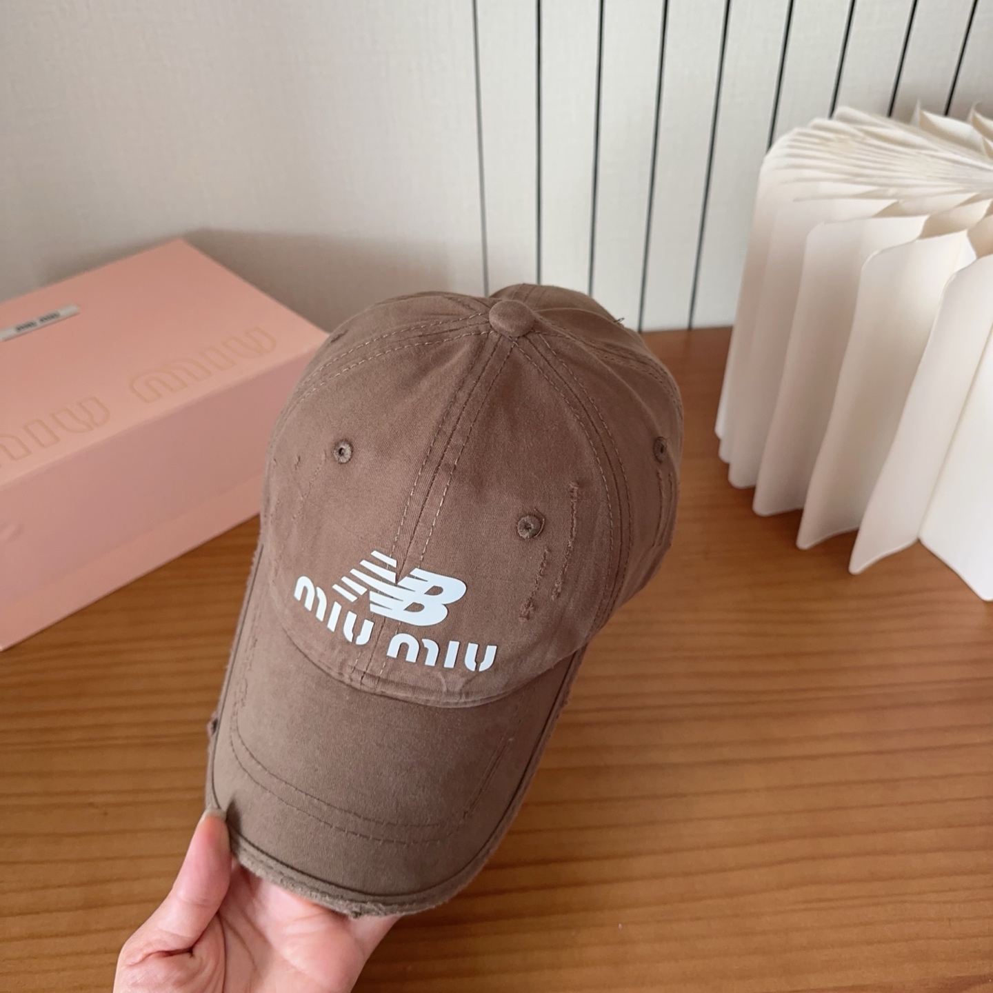 miumiu 缪缪新品棒球帽 原单正品开模订制，原版做工细致质量超赞！