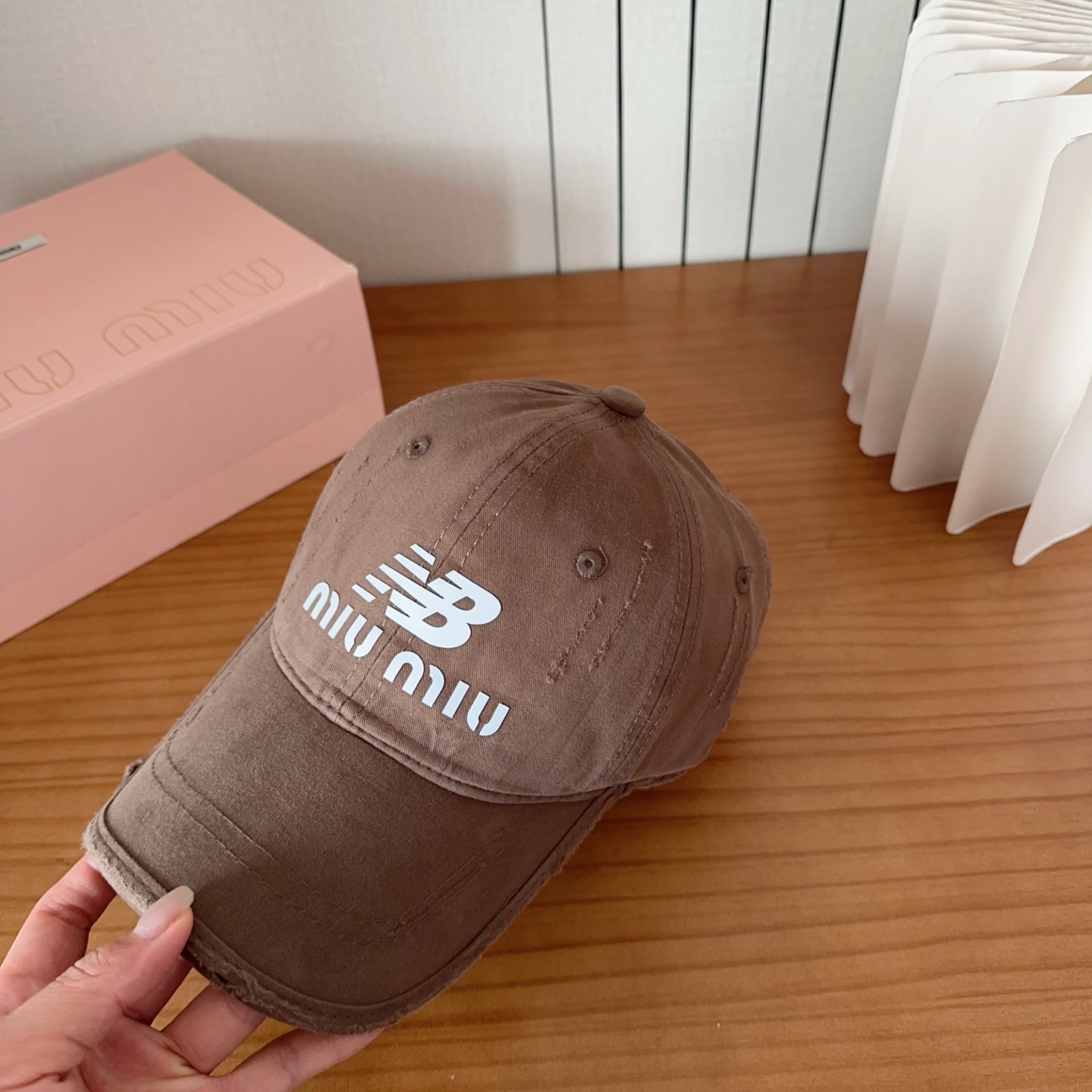 miumiu 缪缪新品棒球帽 原单正品开模订制，原版做工细致质量超赞！