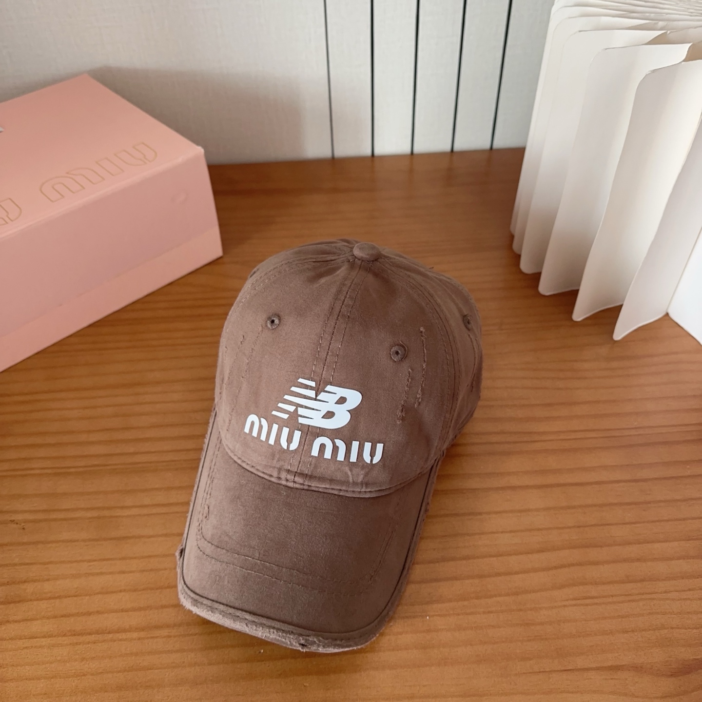 miumiu 缪缪新品棒球帽 原单正品开模订制，原版做工细致质量超赞！