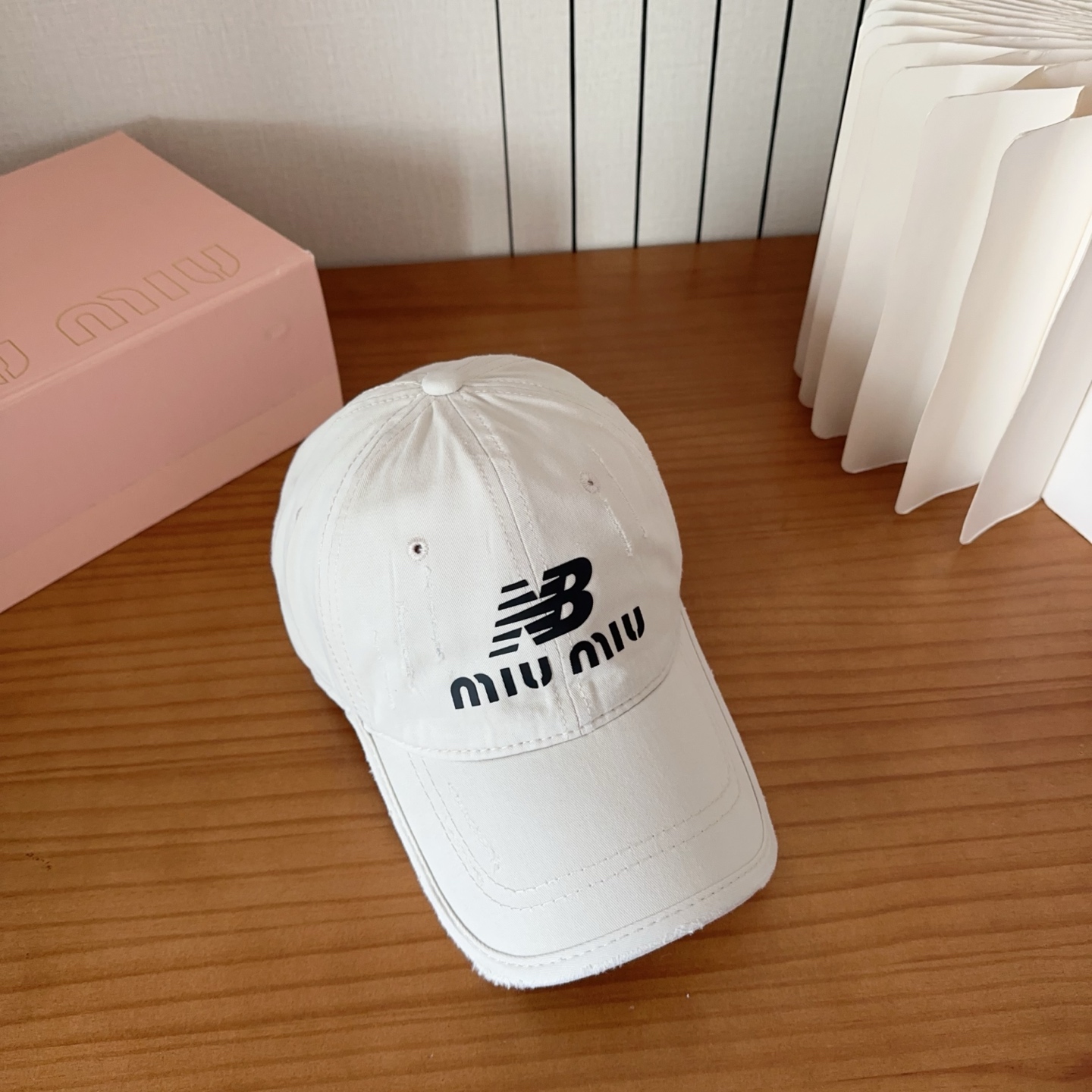 miumiu 缪缪新品棒球帽 原单正品开模订制，原版做工细致质量超赞！