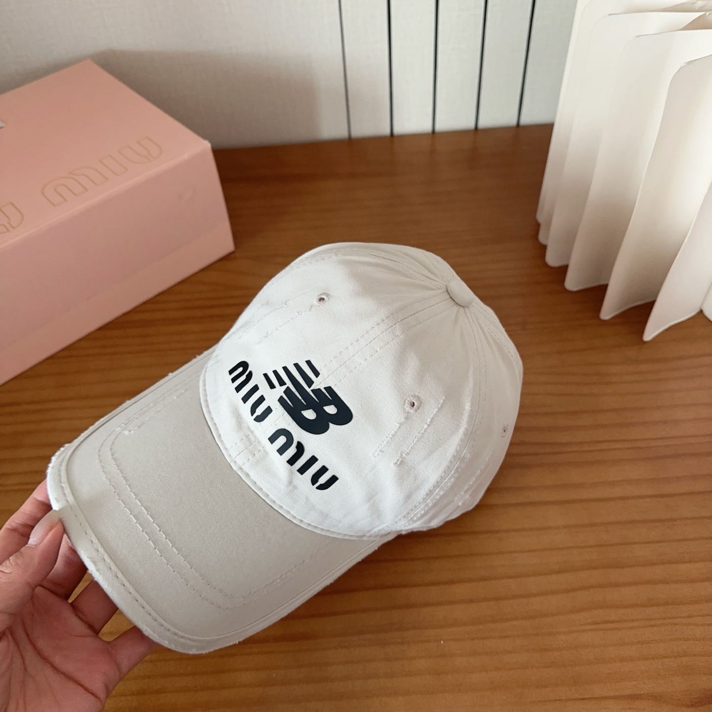 miumiu 缪缪新品棒球帽 原单正品开模订制，原版做工细致质量超赞！