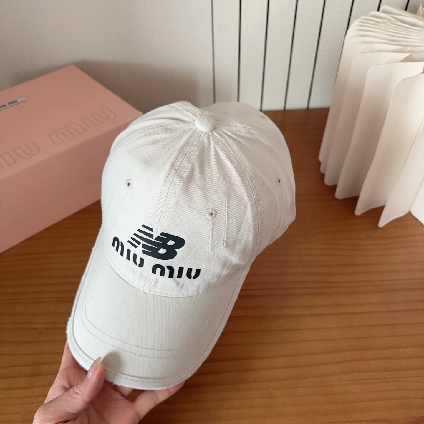 miumiu 缪缪新品棒球帽 原单正品开模订制，原版做工细致质量超赞！