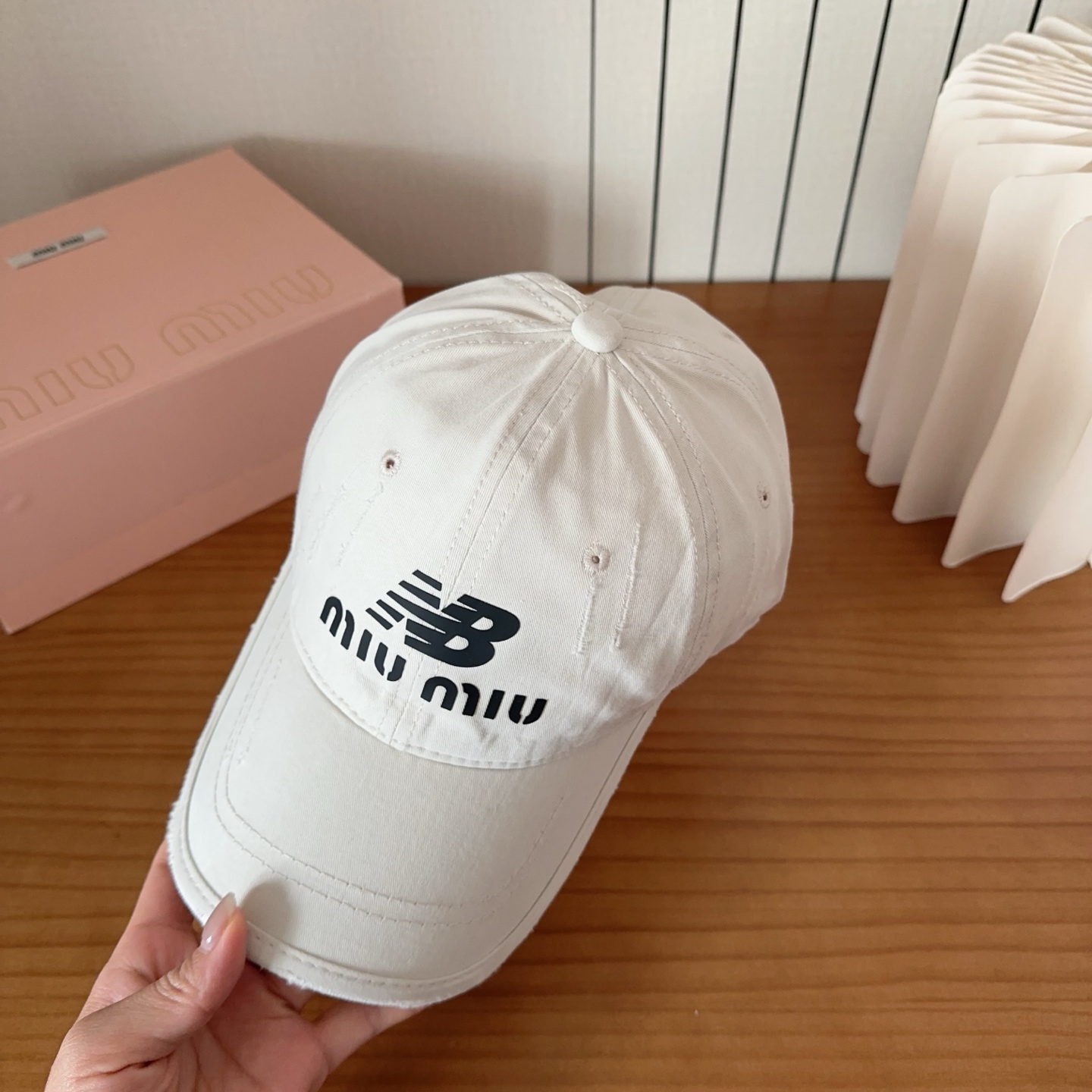 miumiu 缪缪新品棒球帽 原单正品开模订制，原版做工细致质量超赞！