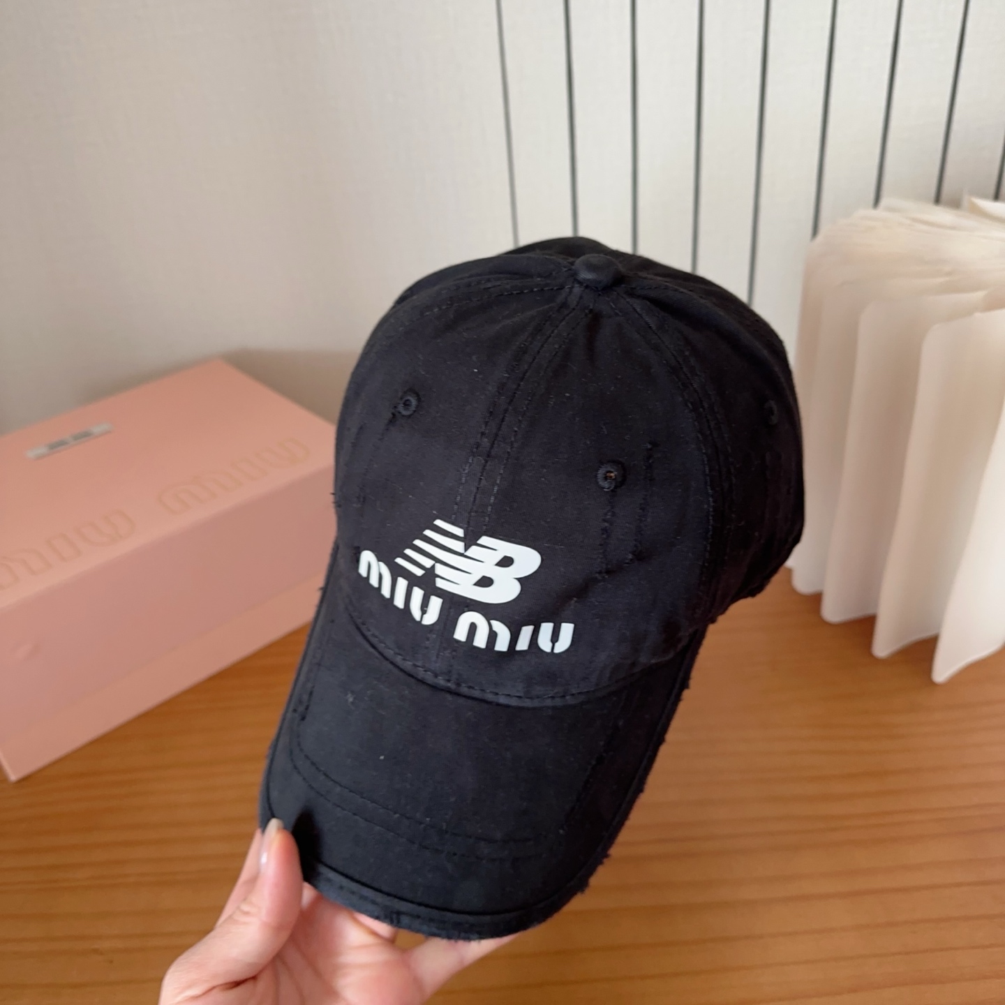 miumiu 缪缪新品棒球帽 原单正品开模订制，原版做工细致质量超赞！