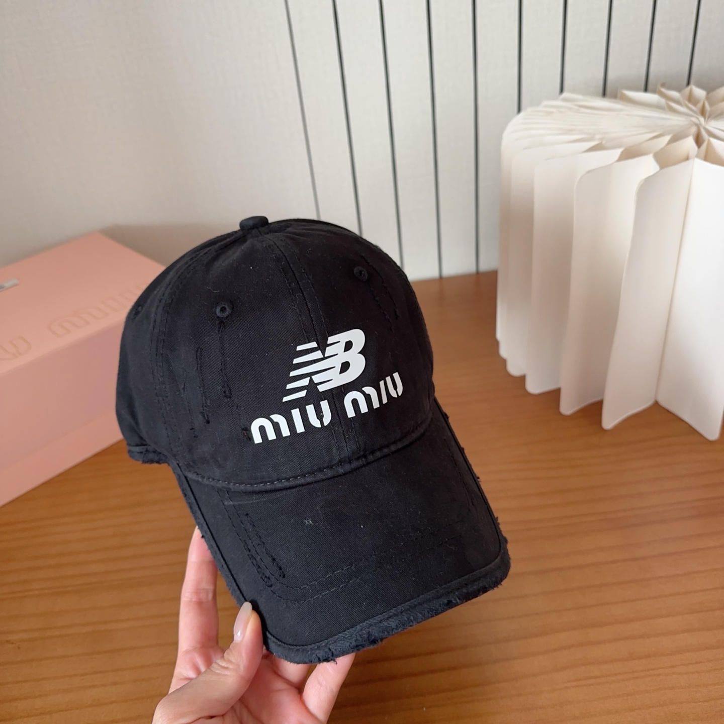 miumiu 缪缪新品棒球帽 原单正品开模订制，原版做工细致质量超赞！