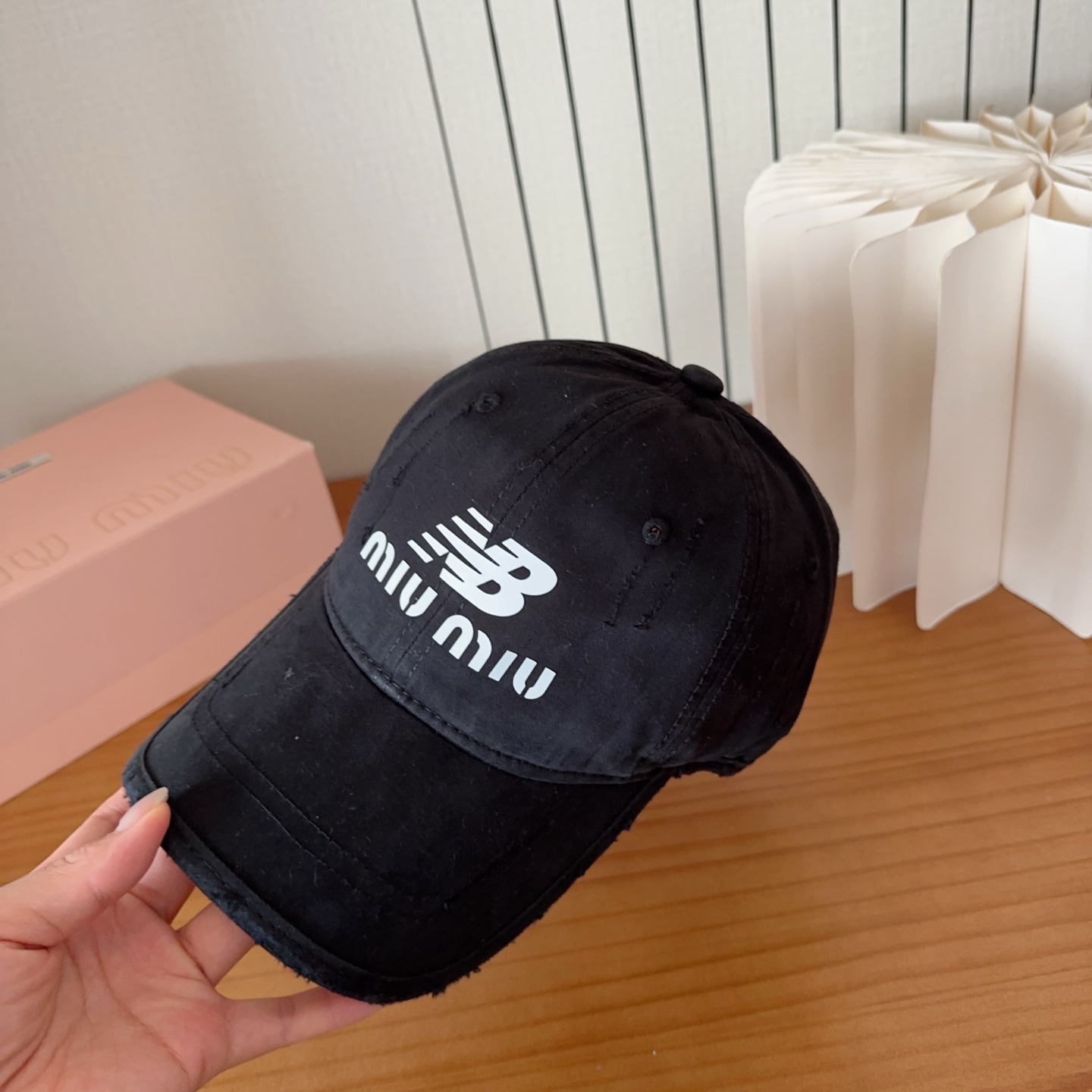 miumiu 缪缪新品棒球帽 原单正品开模订制，原版做工细致质量超赞！