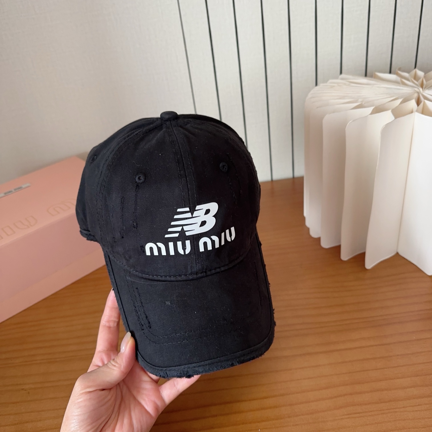 miumiu 缪缪新品棒球帽 原单正品开模订制，原版做工细致质量超赞！