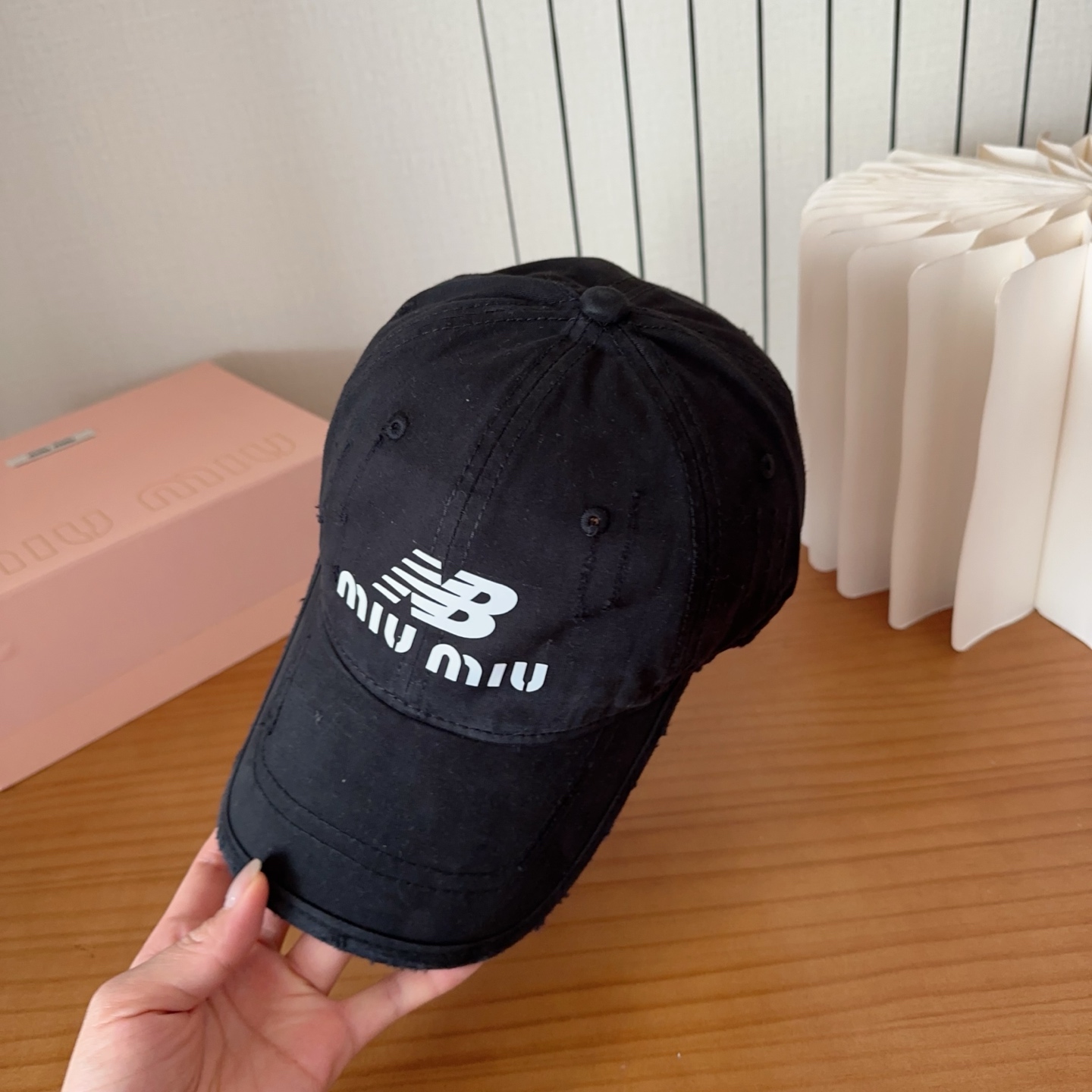miumiu 缪缪新品棒球帽 原单正品开模订制，原版做工细致质量超赞！