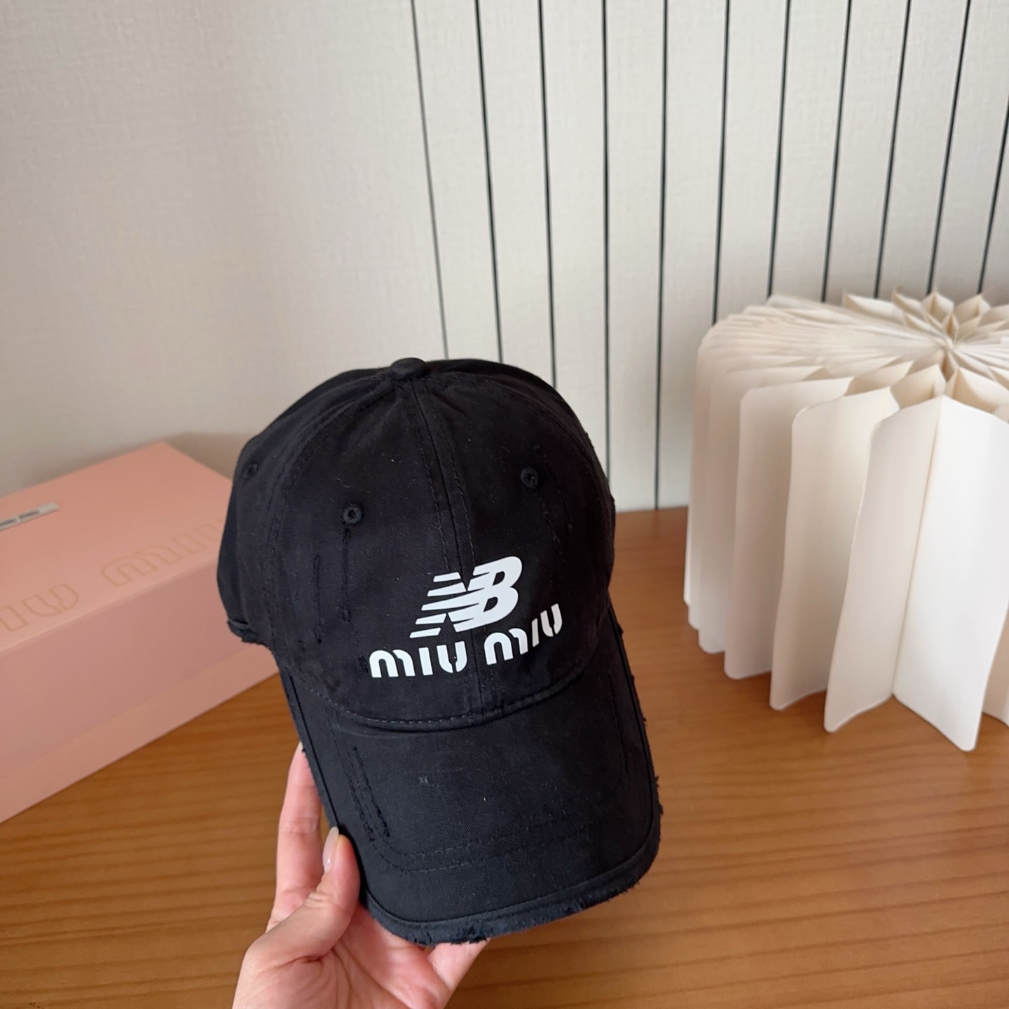 miumiu 缪缪新品棒球帽 原单正品开模订制，原版做工细致质量超赞！